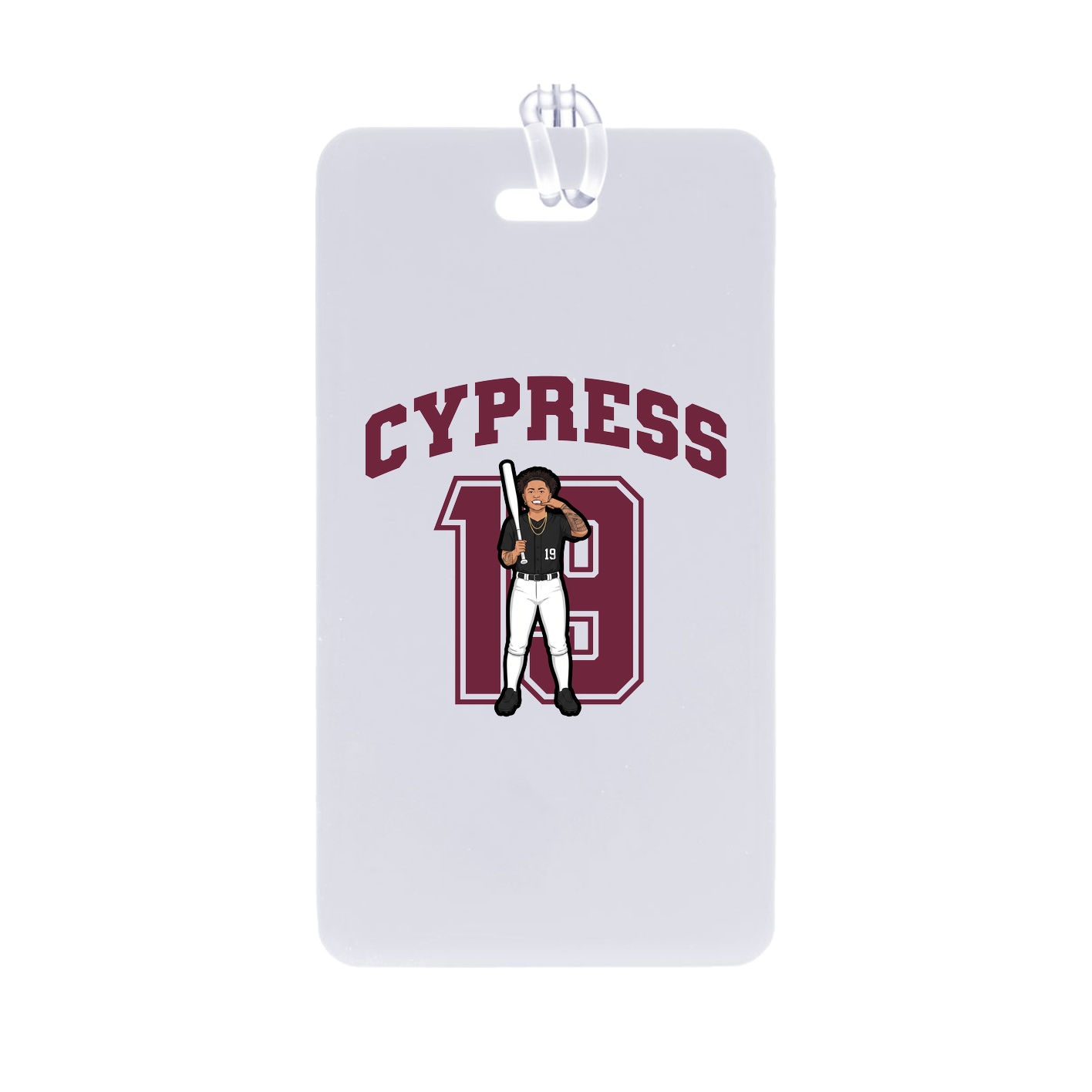 Bag Tag — Number in Classic