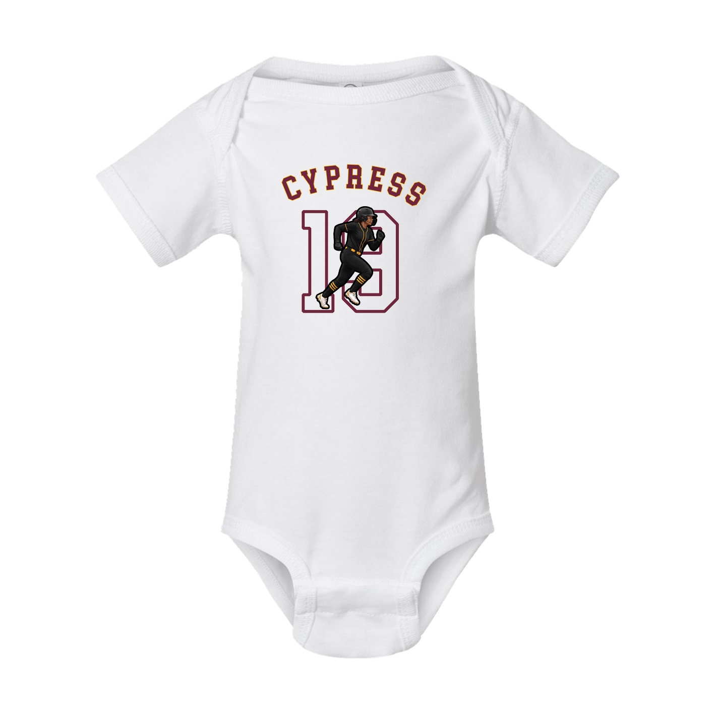 Baby Onesie — Shirsey Arch in White