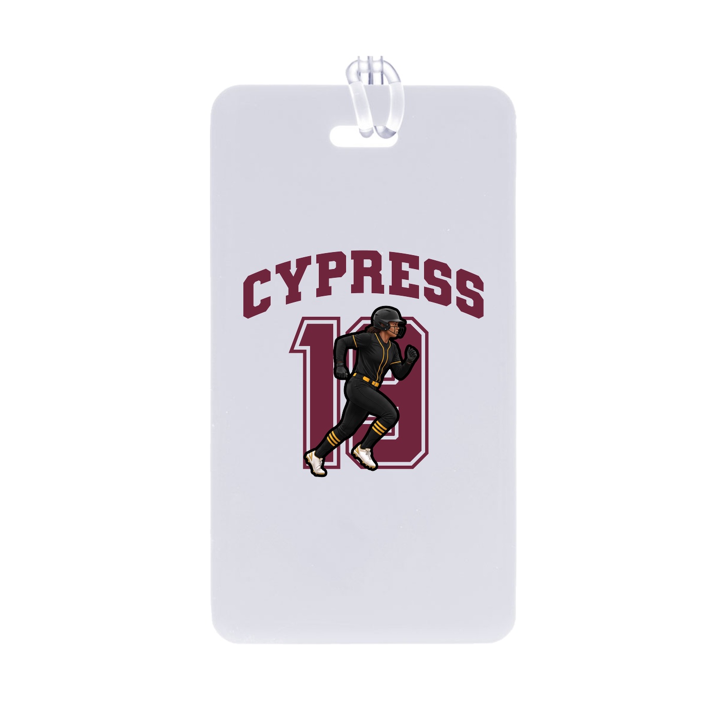Bag Tag — Number in Classic