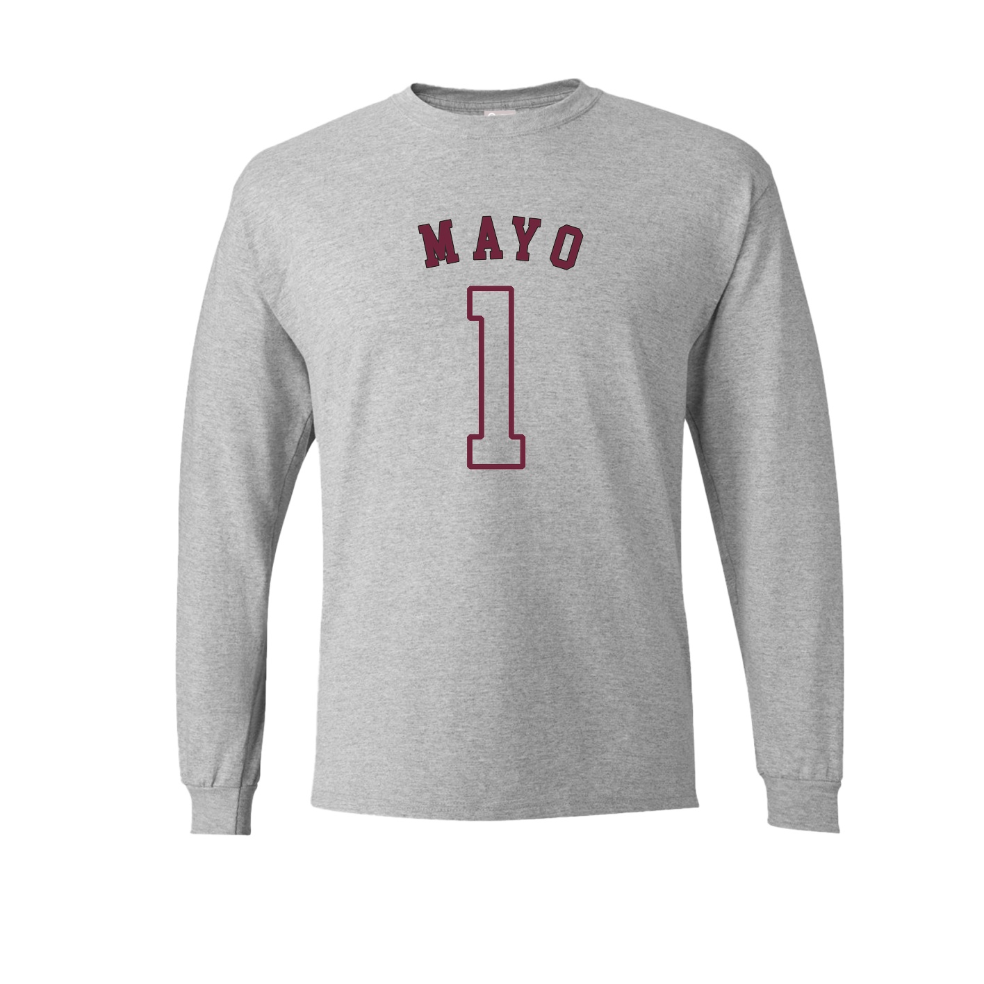 Long Sleeve Tee — Shirsey Arch in Grey