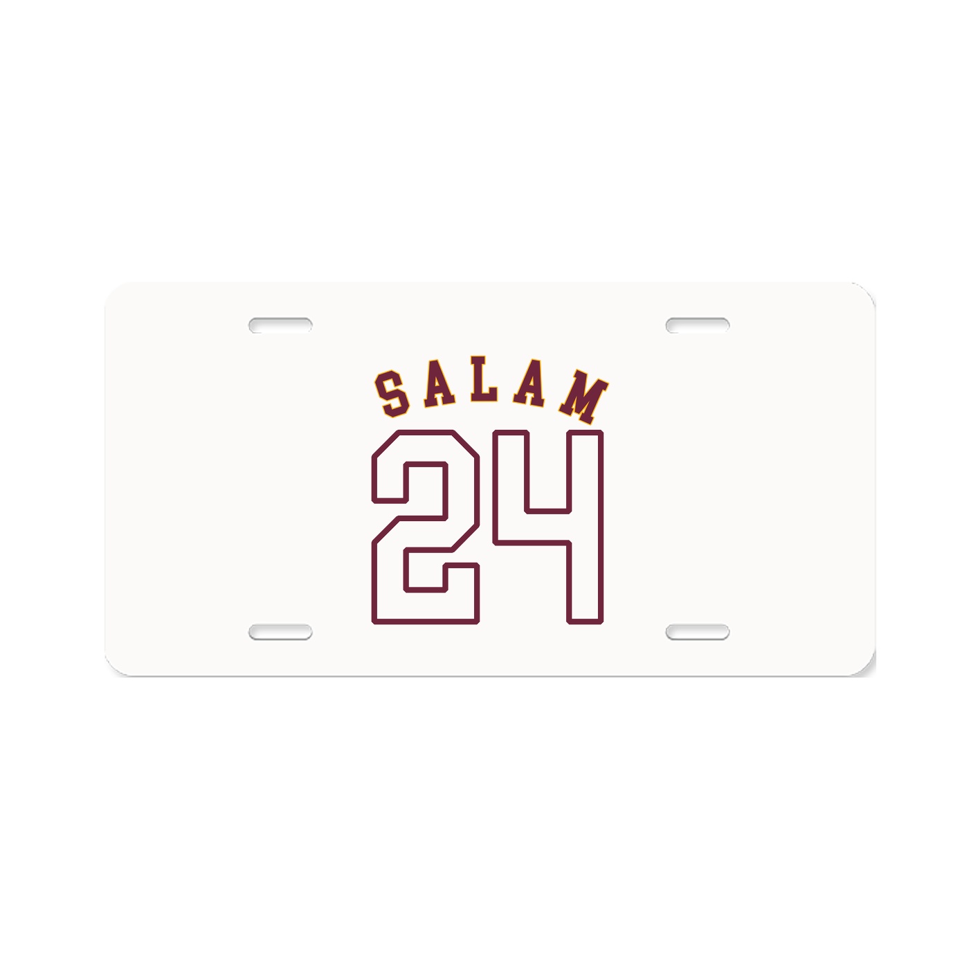 License Plate — Shirsey Arch in Classic