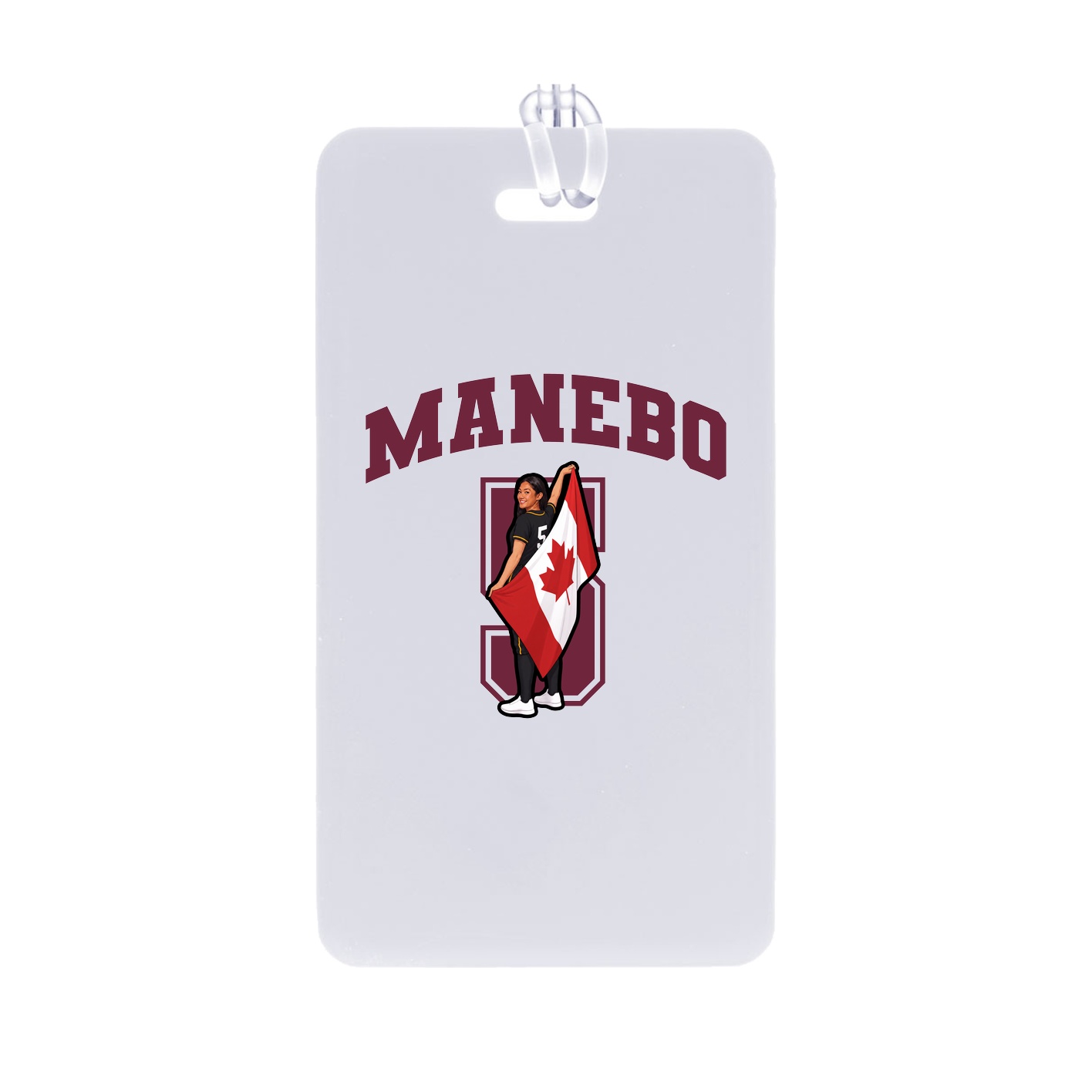 Bag Tag — Number in Classic