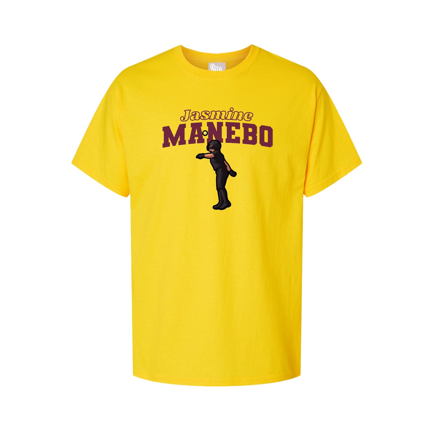 Tee — Name Arch in Gold