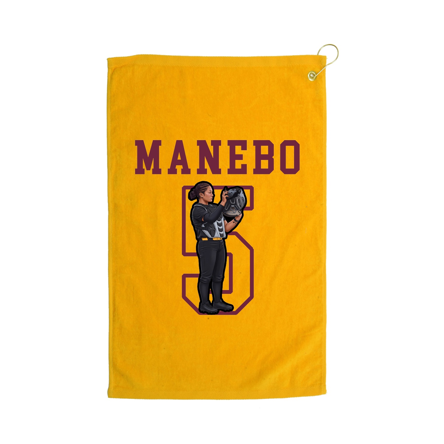 Golf Towel — Shirsey in Gold