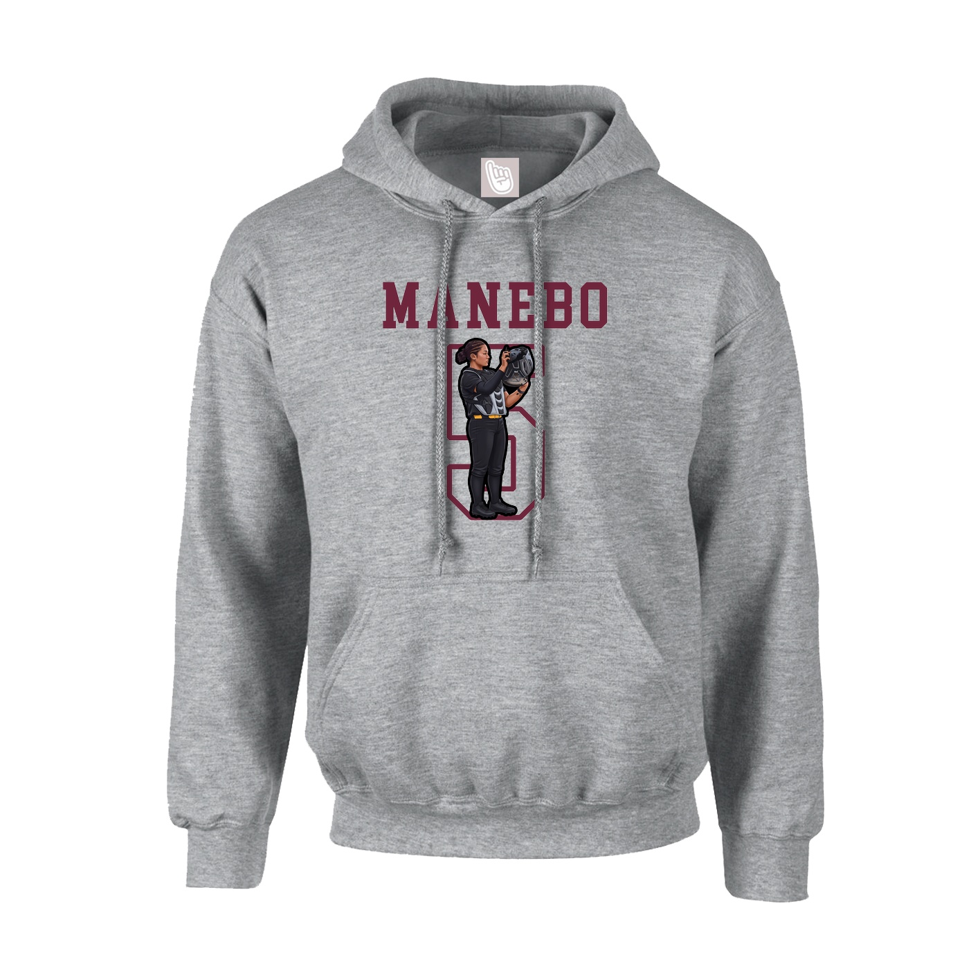 Hoodie — Shirsey in Grey