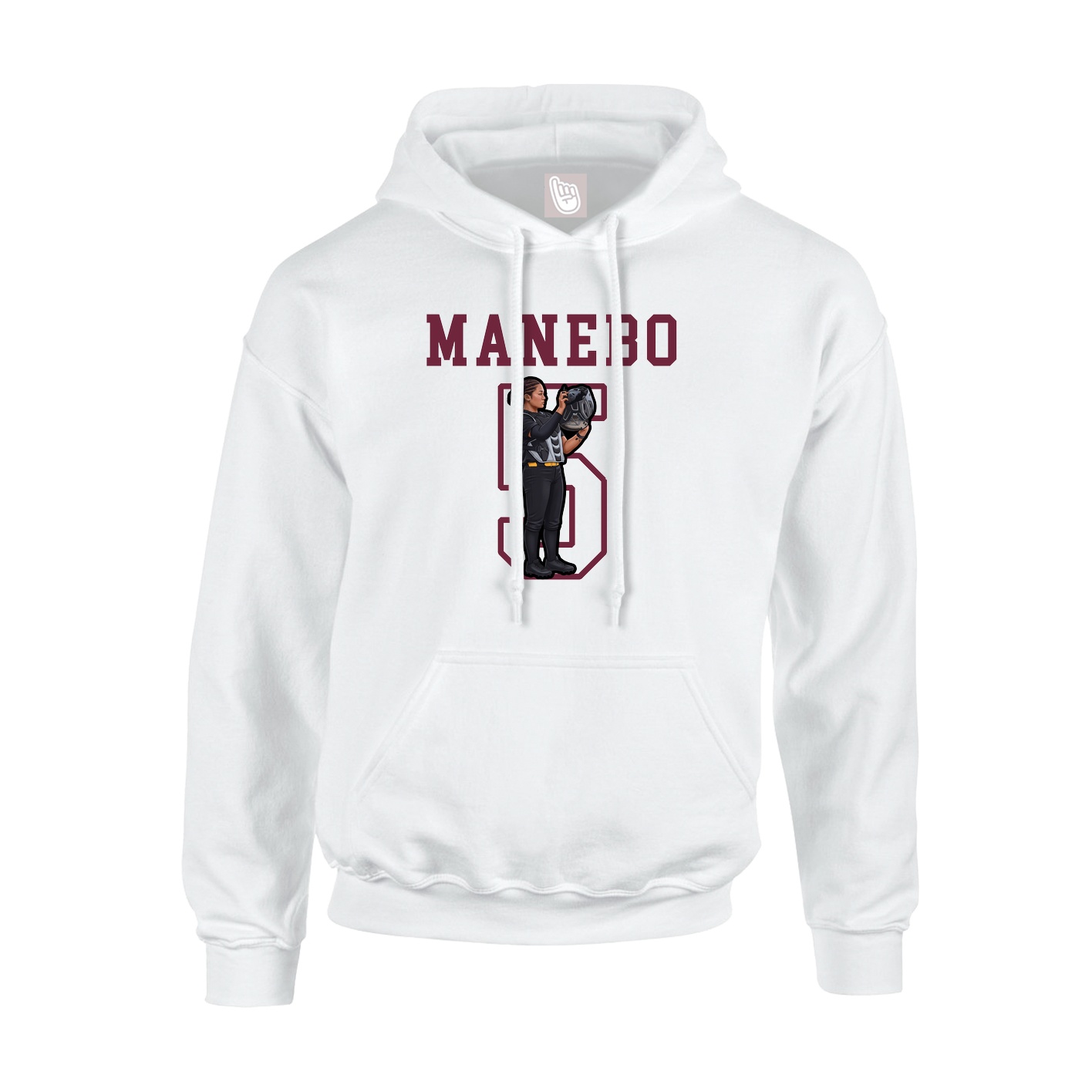 Youth Hoodie — Shirsey in White