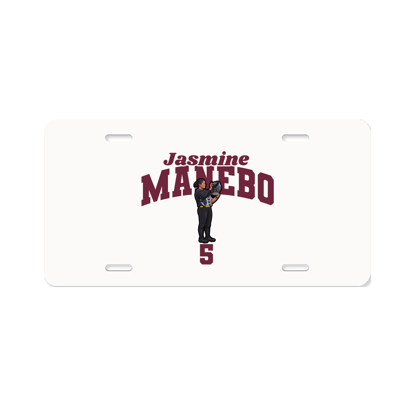 License Plate — Signature Arch in Classic