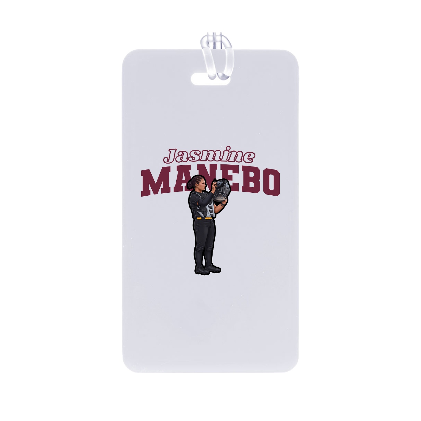 Bag Tag — Name Arch in Classic
