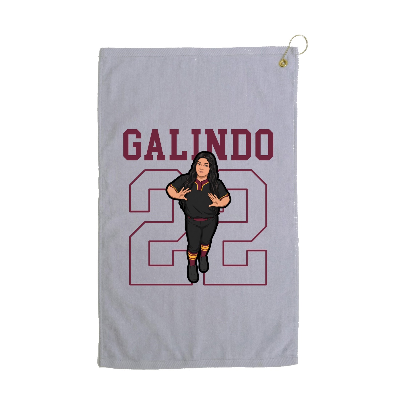 Golf Towel — Shirsey in Grey