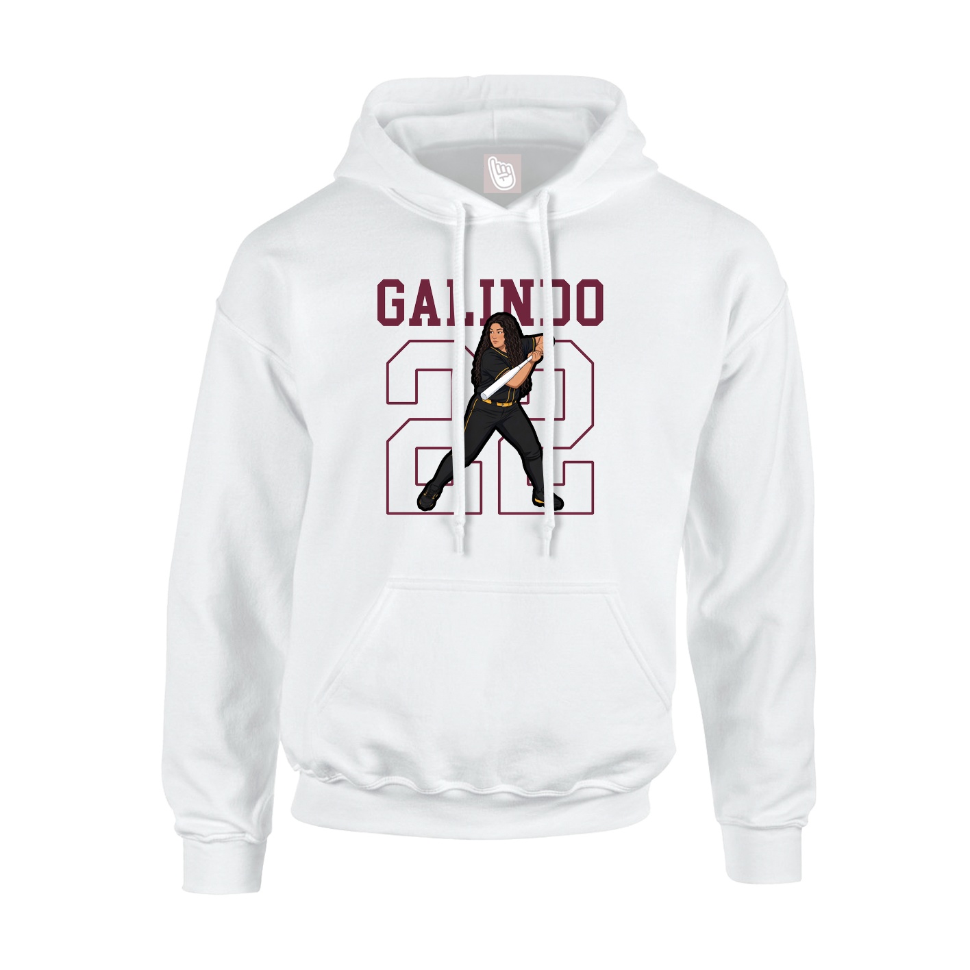 Youth Hoodie — Shirsey in White