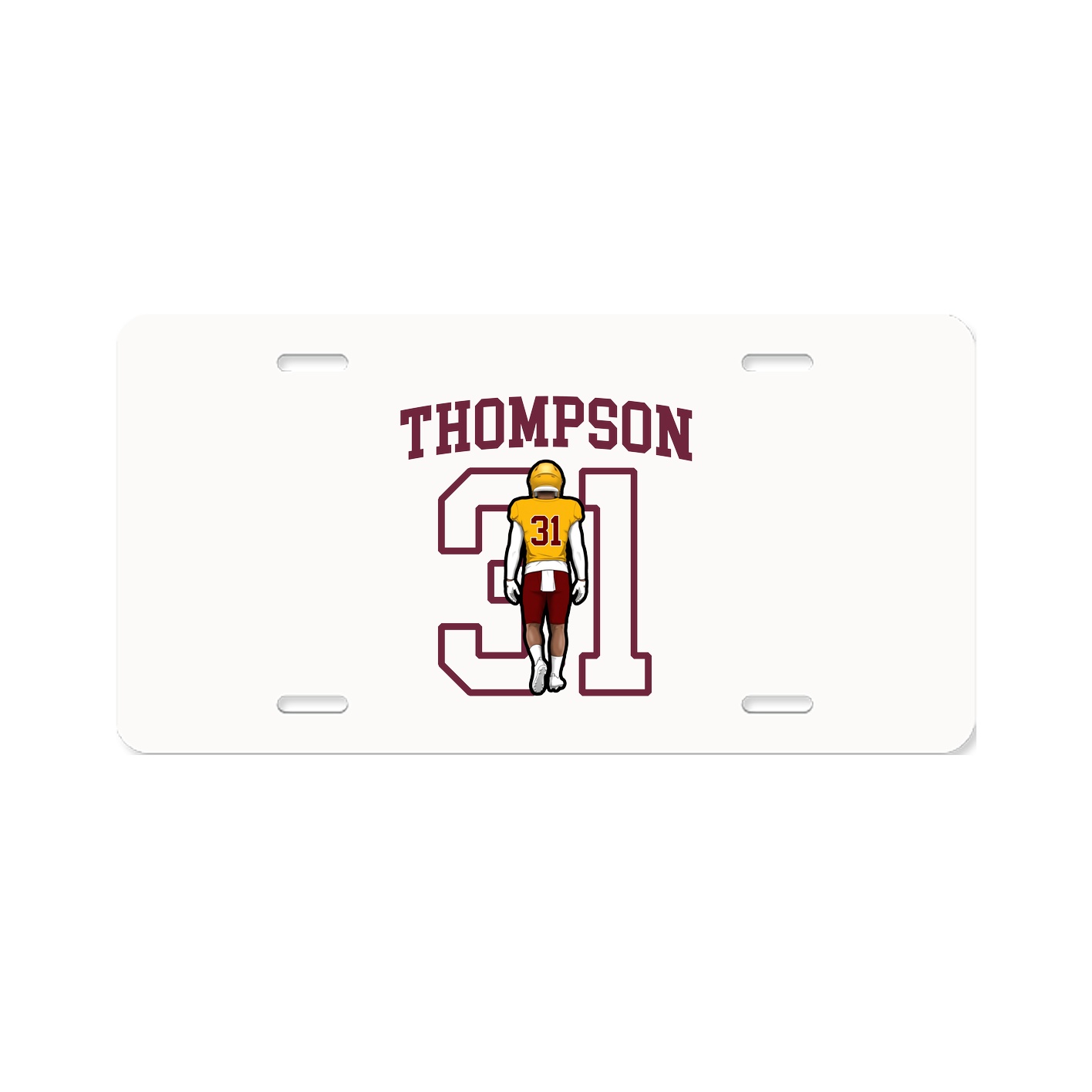 License Plate — Shirsey in Classic