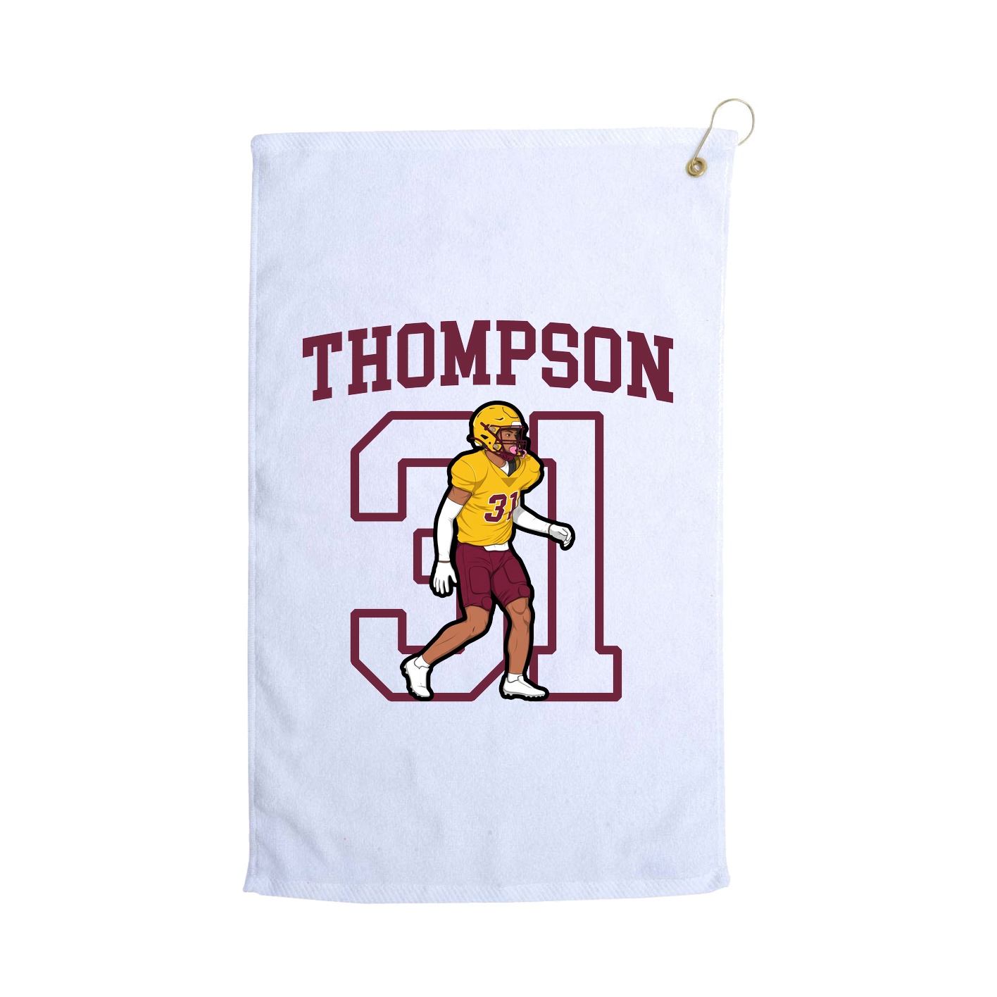 Golf Towel — Shirsey in White
