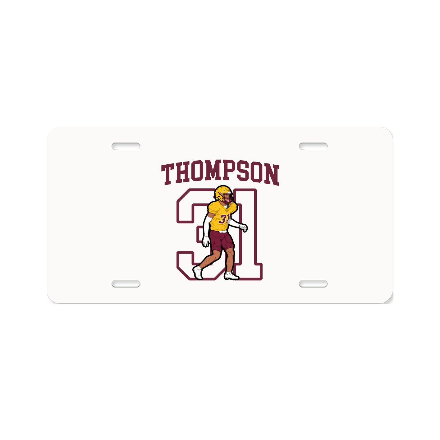 Aluminum License Plate