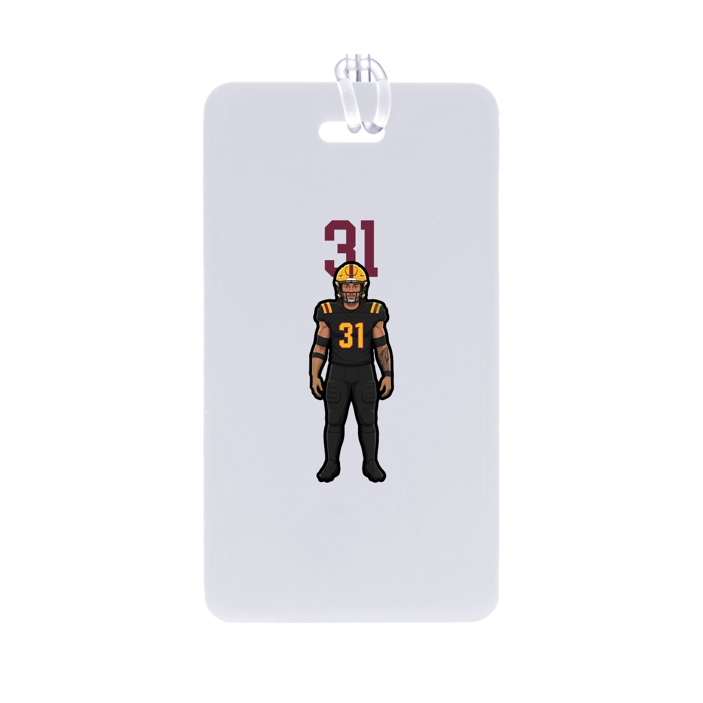 Bag Tag — Number Top in Classic