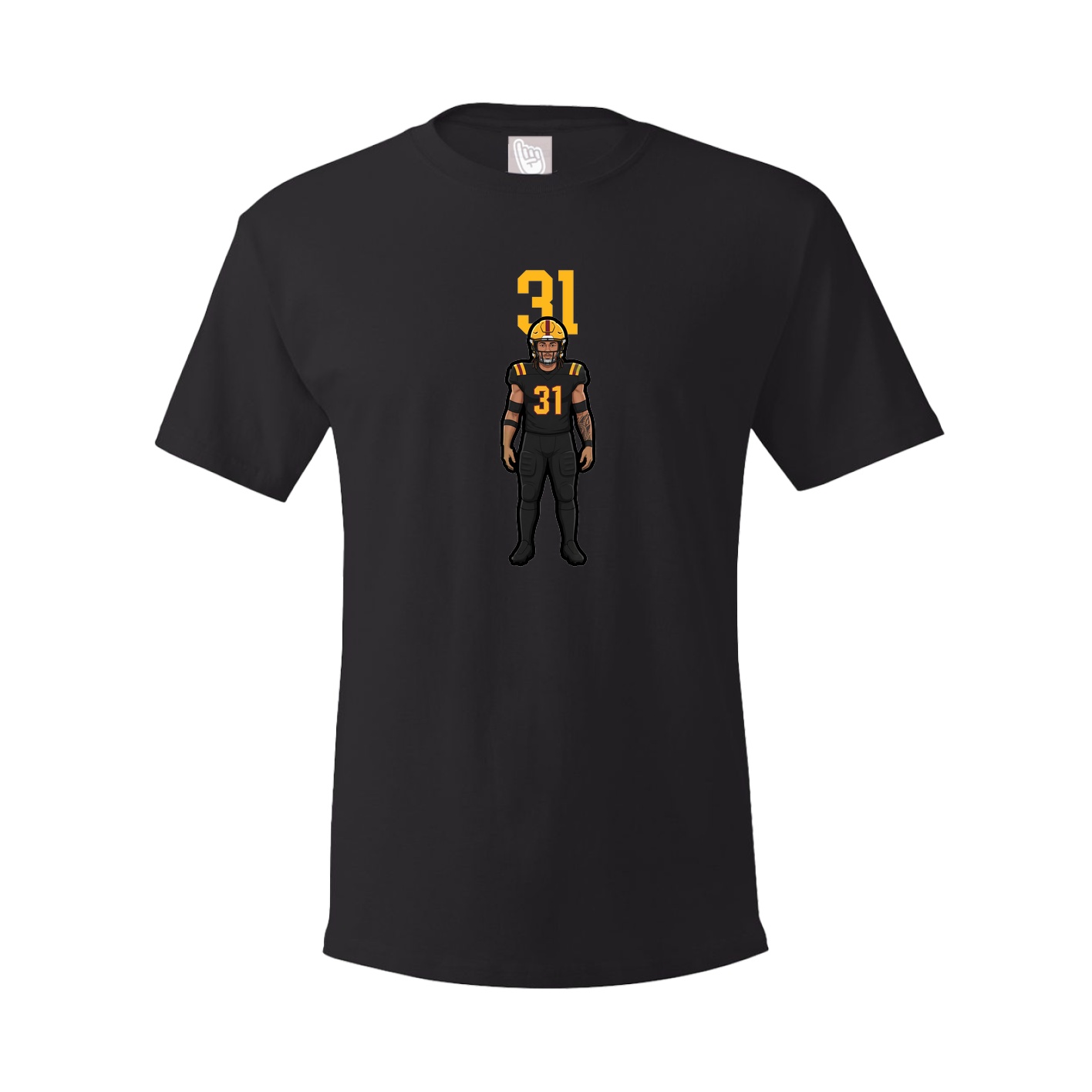 Tee — Number Top in Black