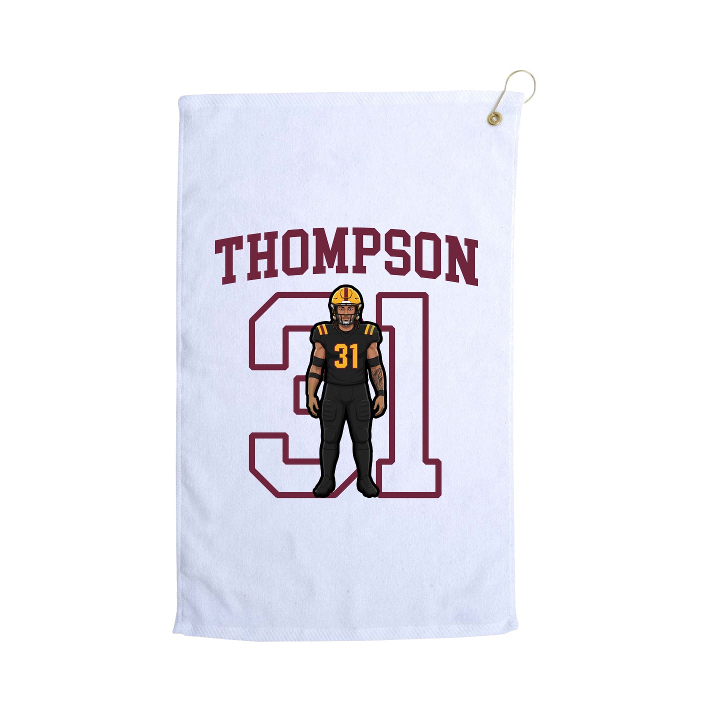Golf Towel — Shirsey in White