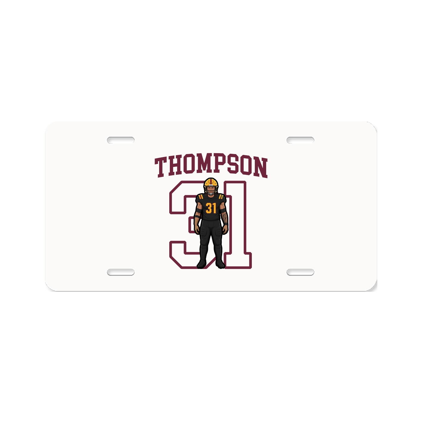 License Plate — Shirsey in Classic