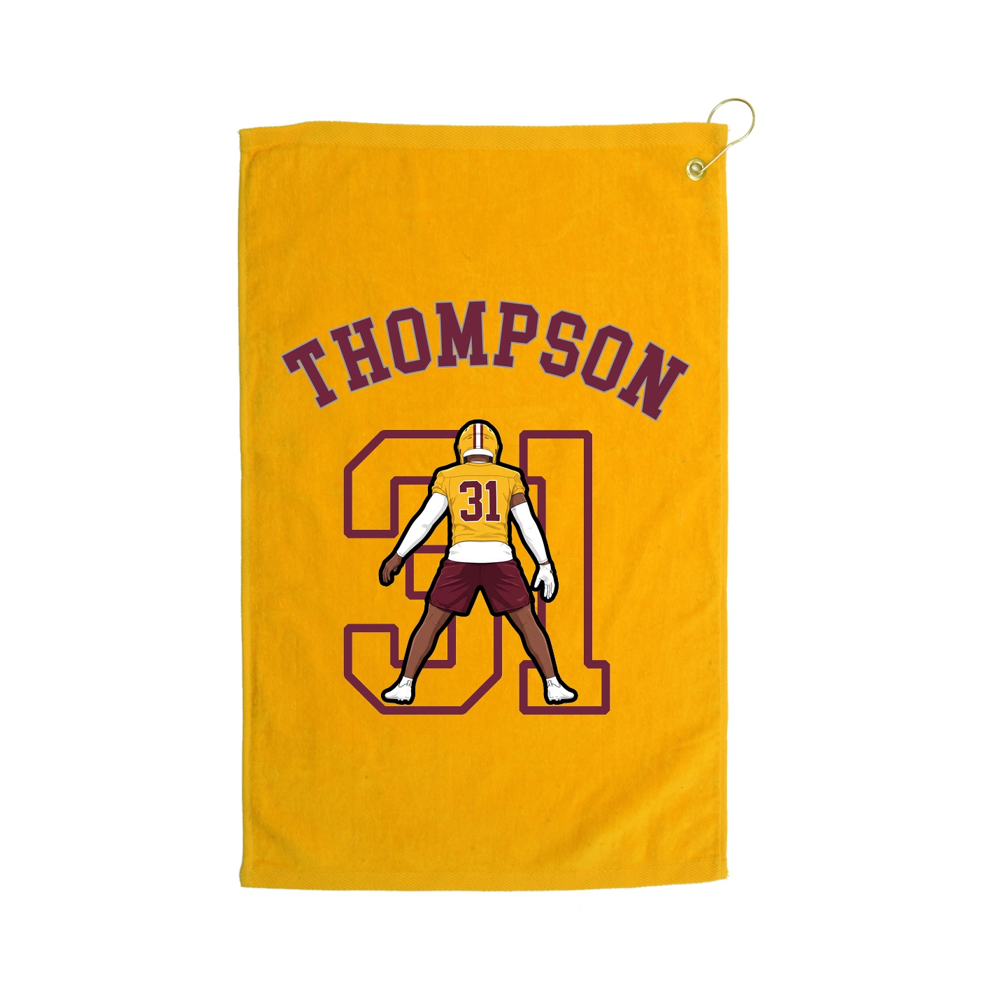 Golf Towel — Shirsey Arch in Gold