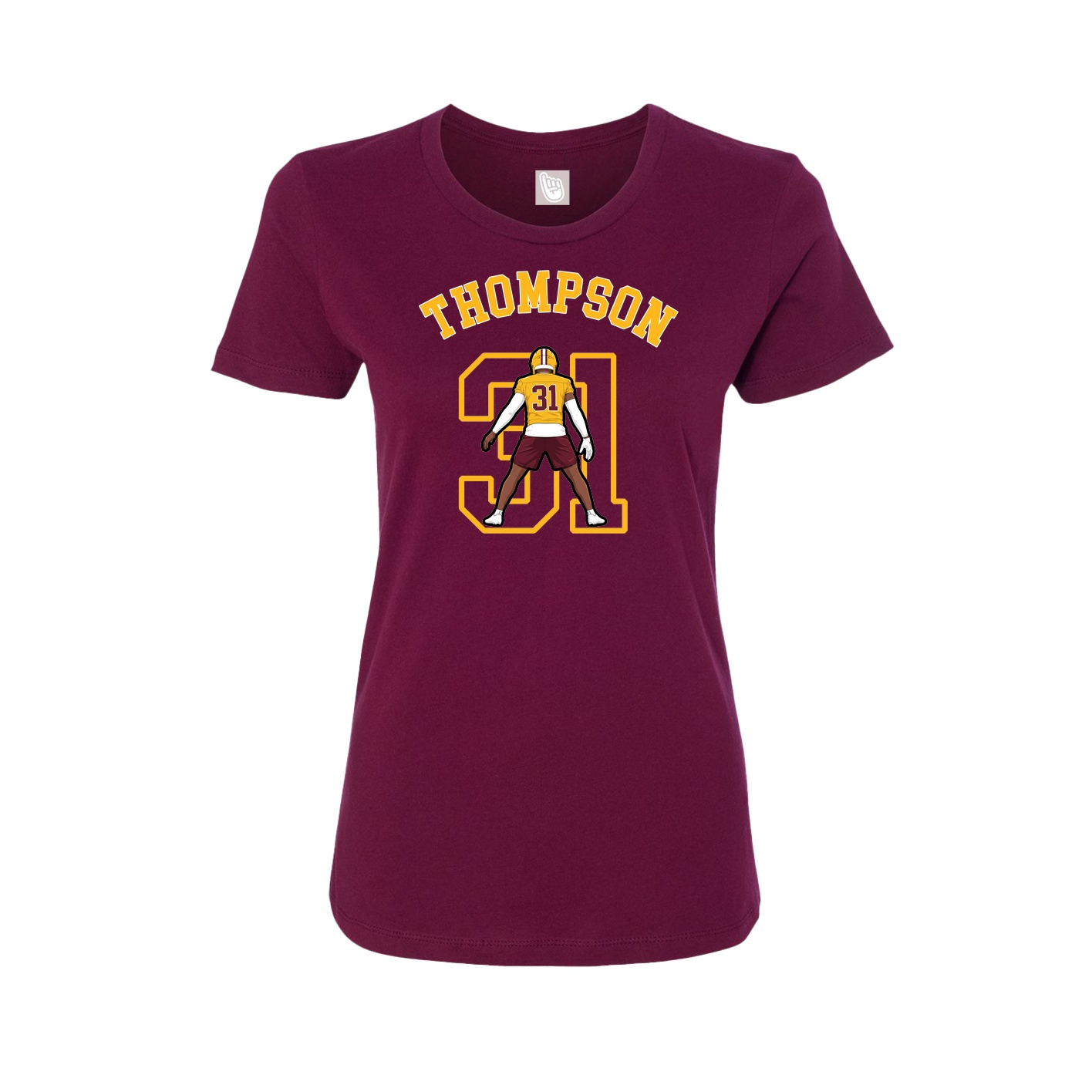 Womens Tee — Shirsey Arch in Maroon