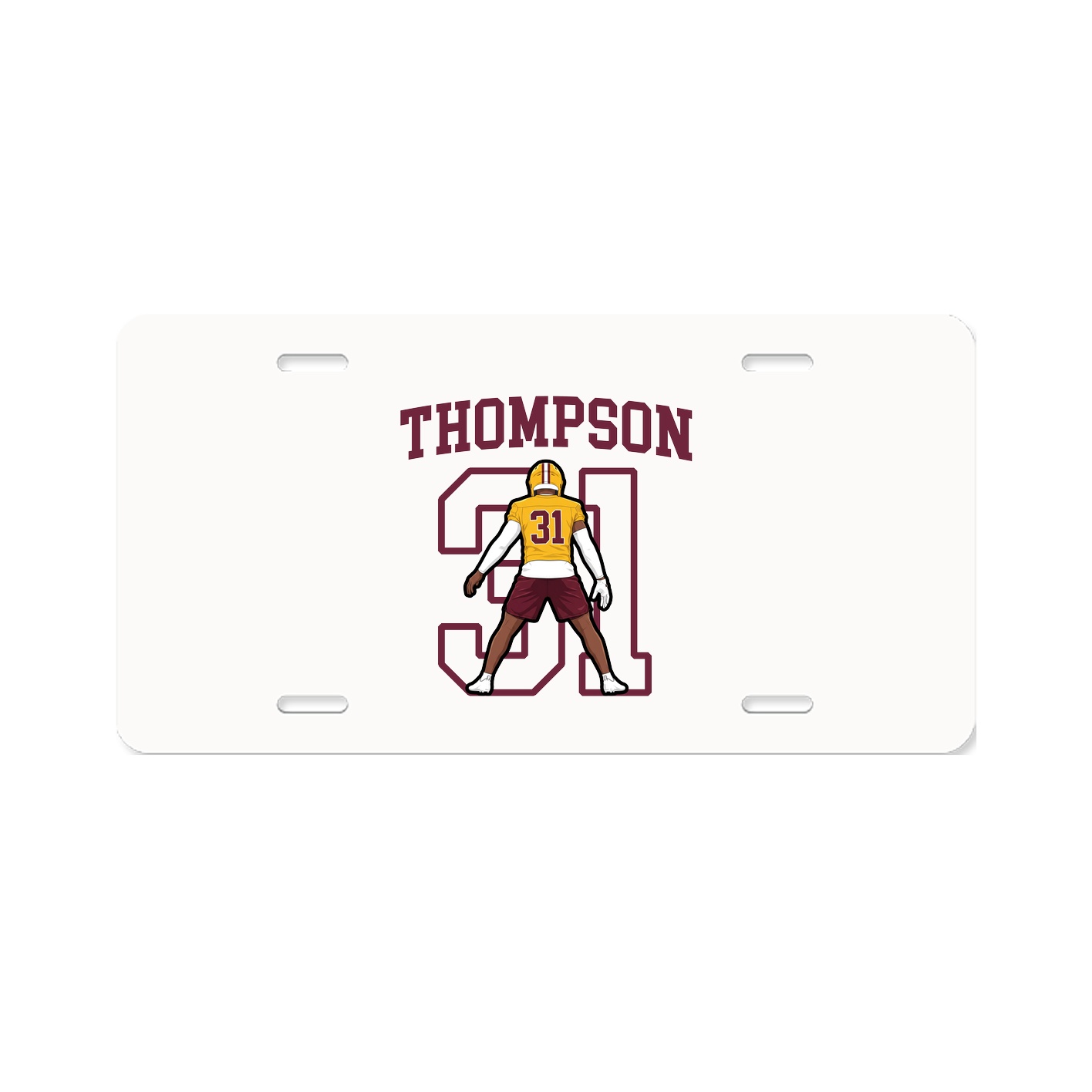 License Plate — Shirsey in Classic