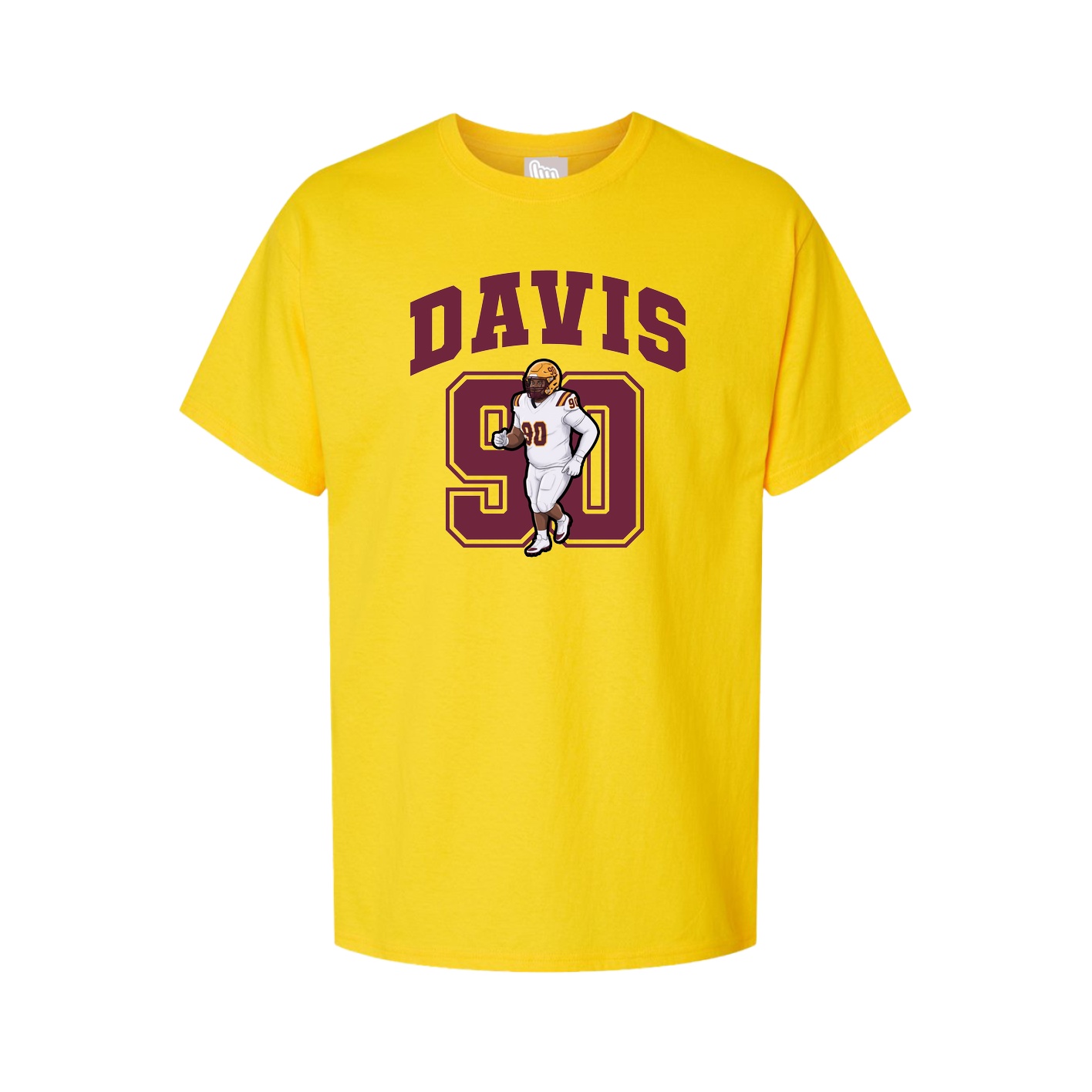 Tee — Number in Gold