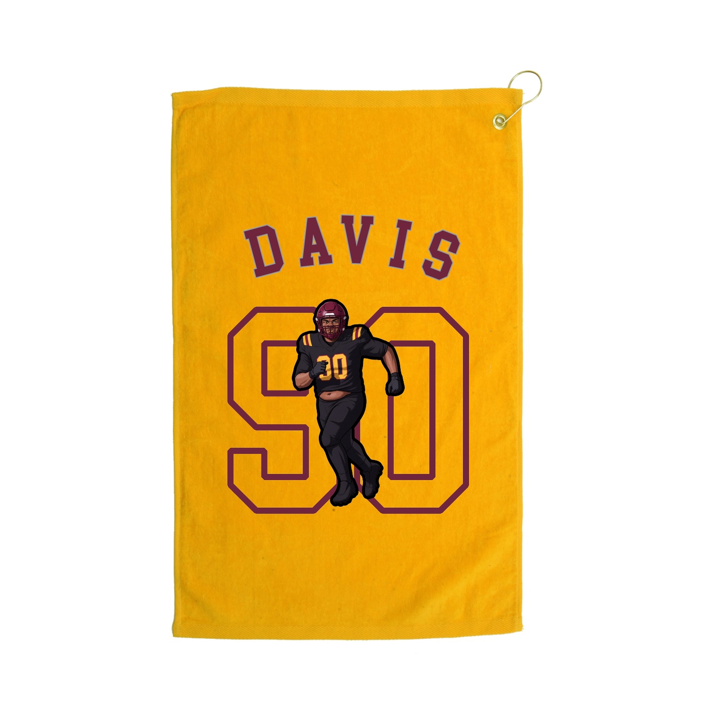 Golf Towel — Shirsey Arch in Gold