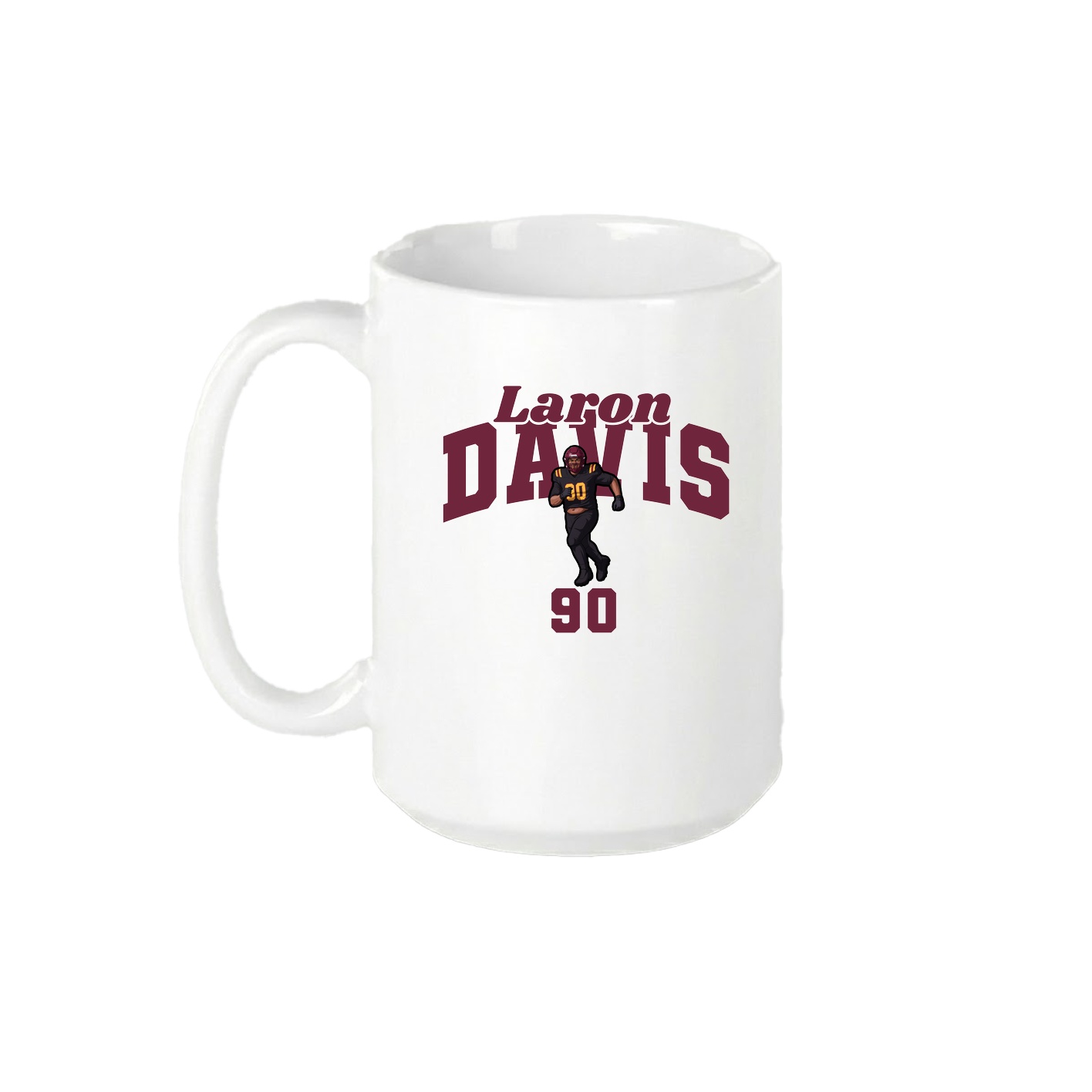 15oz Coffee Mug — Signature Arch in White