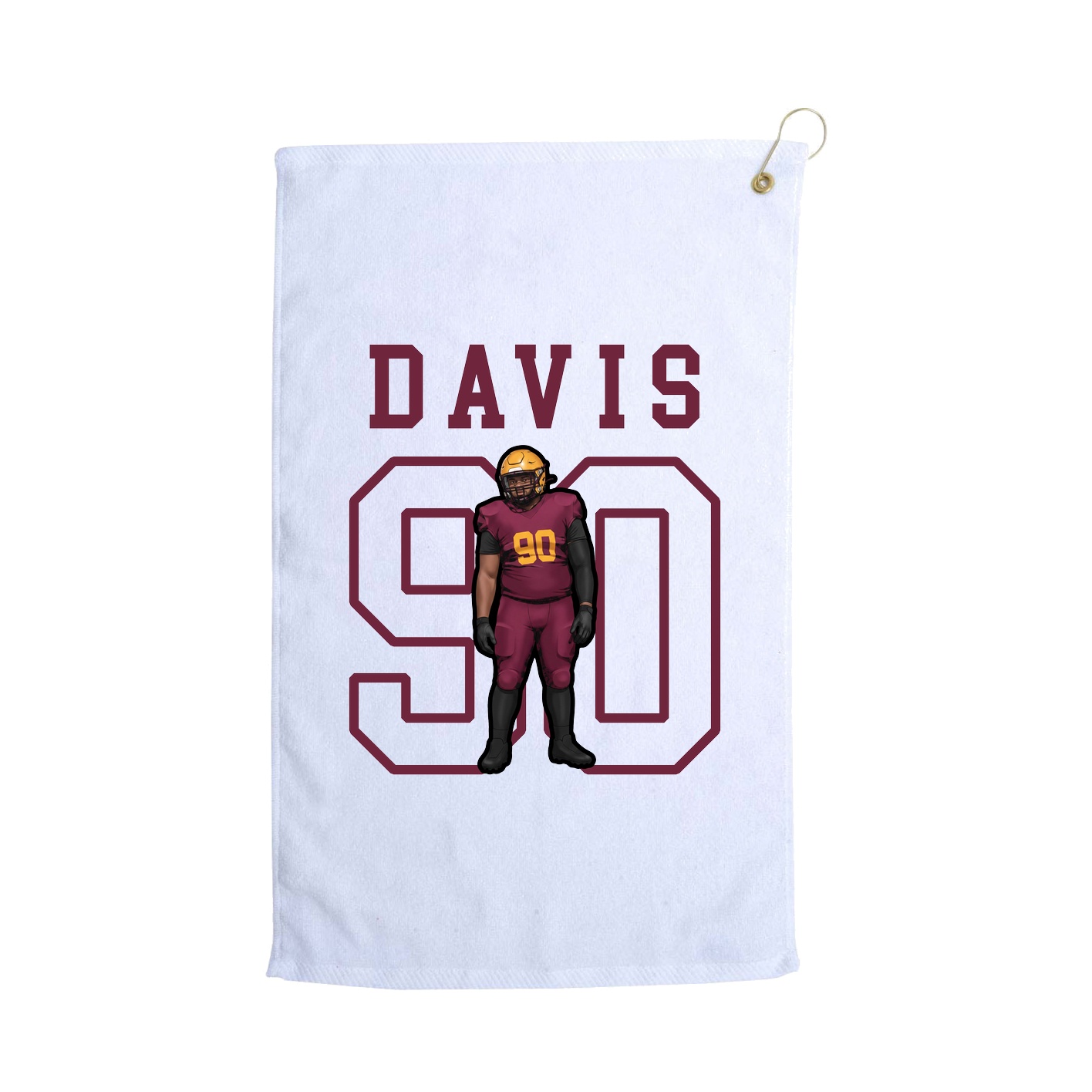 Golf Towel — Shirsey in White