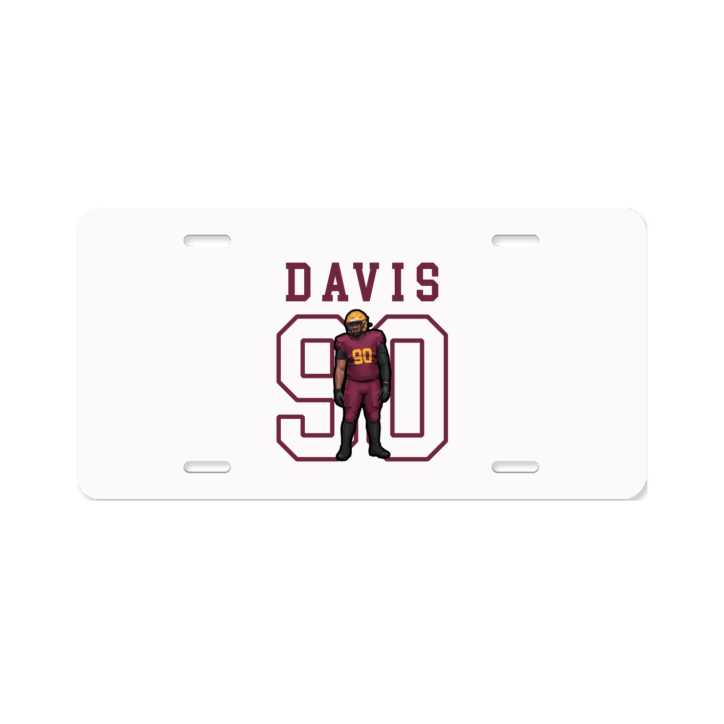 License Plate — Shirsey in Classic