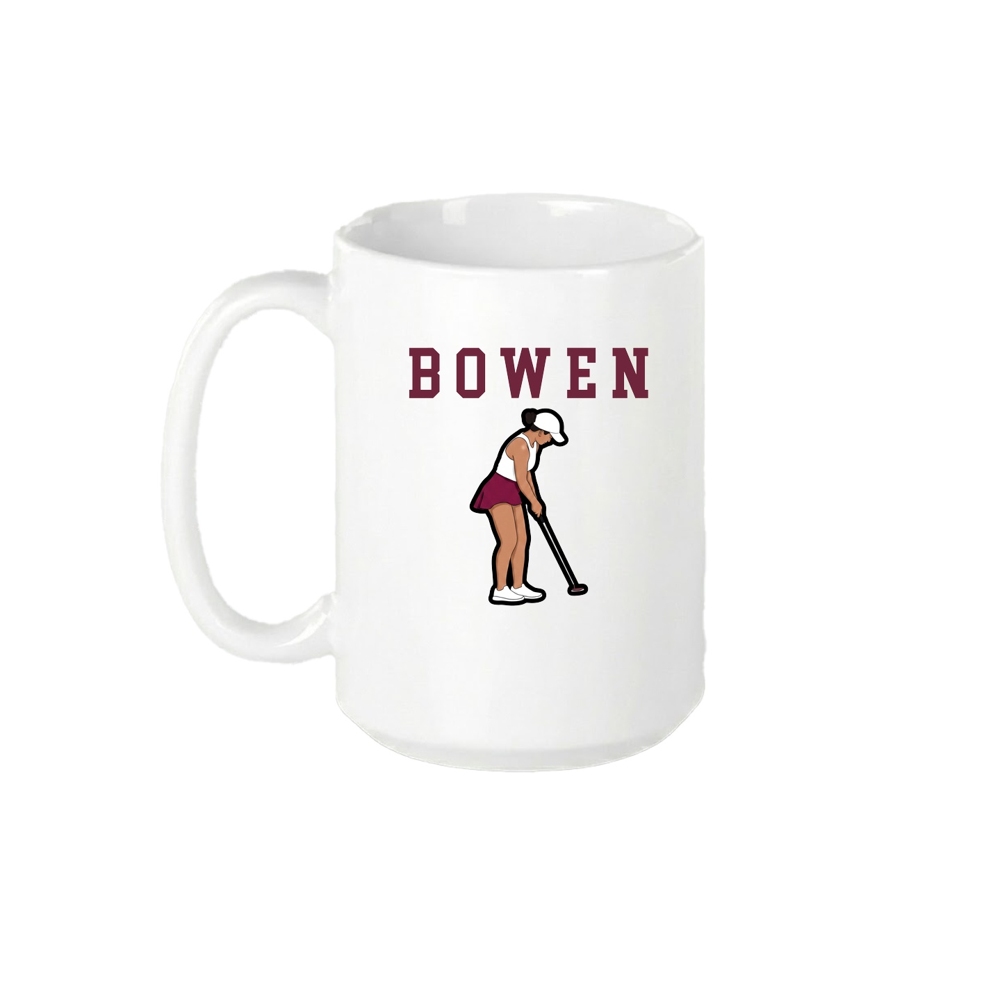 15oz Coffee Mug — Shirsey in White