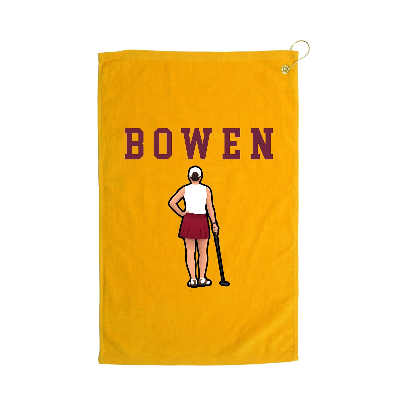 Golf Towel — Shirsey in Gold