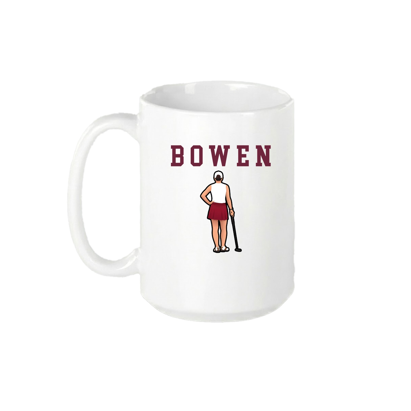 15oz Coffee Mug — Shirsey in White