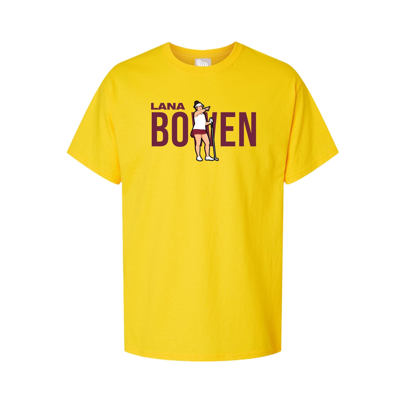 Youth Tee — Player Name in Gold