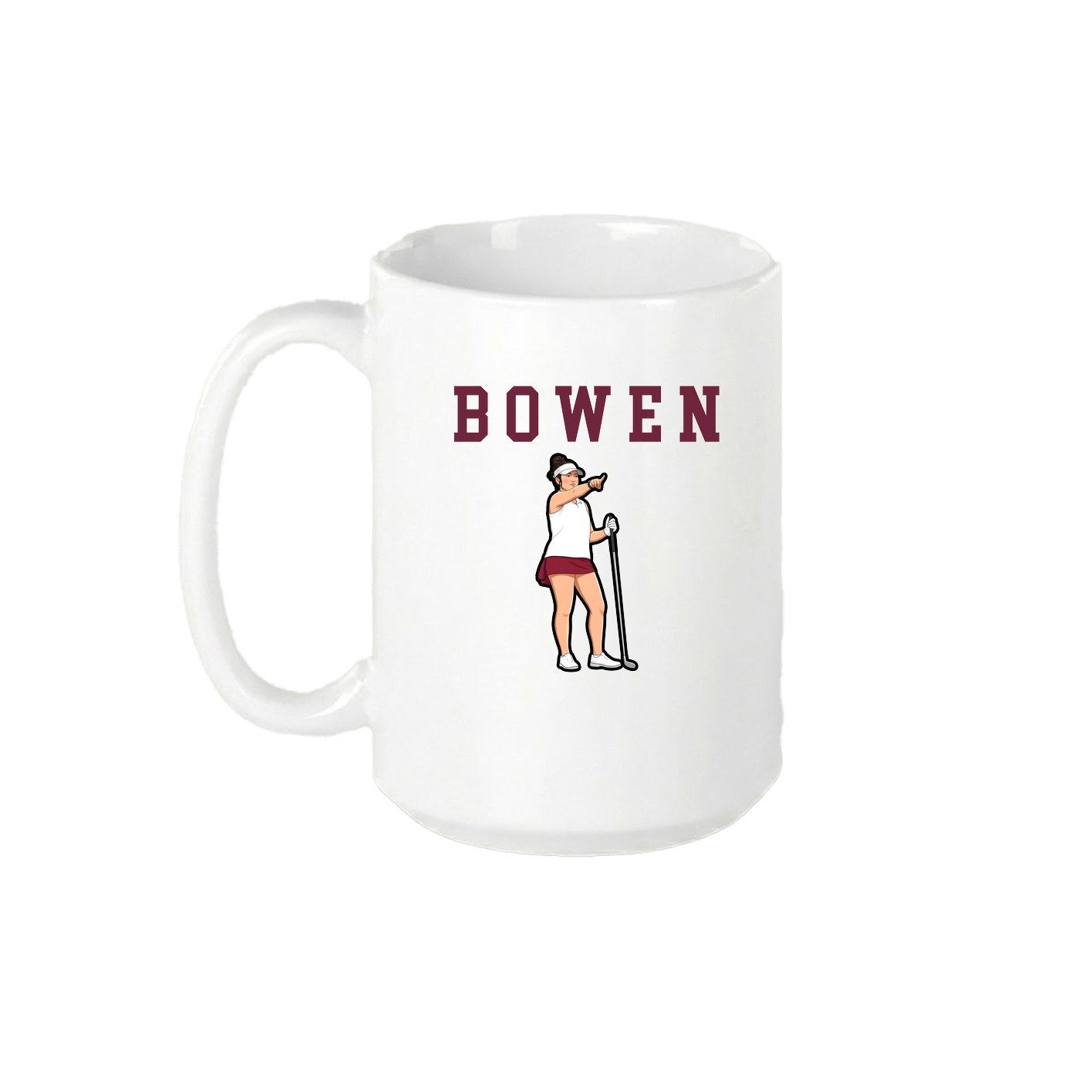 15oz Coffee Mug — Shirsey in White