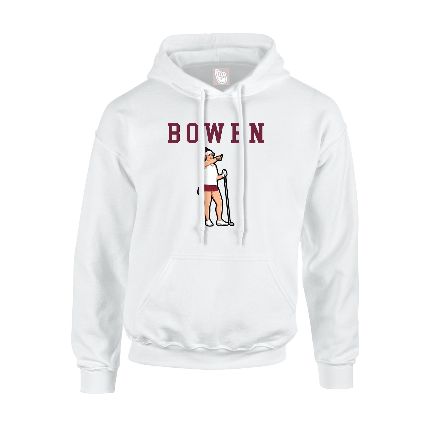 Youth Hoodie — Shirsey in White