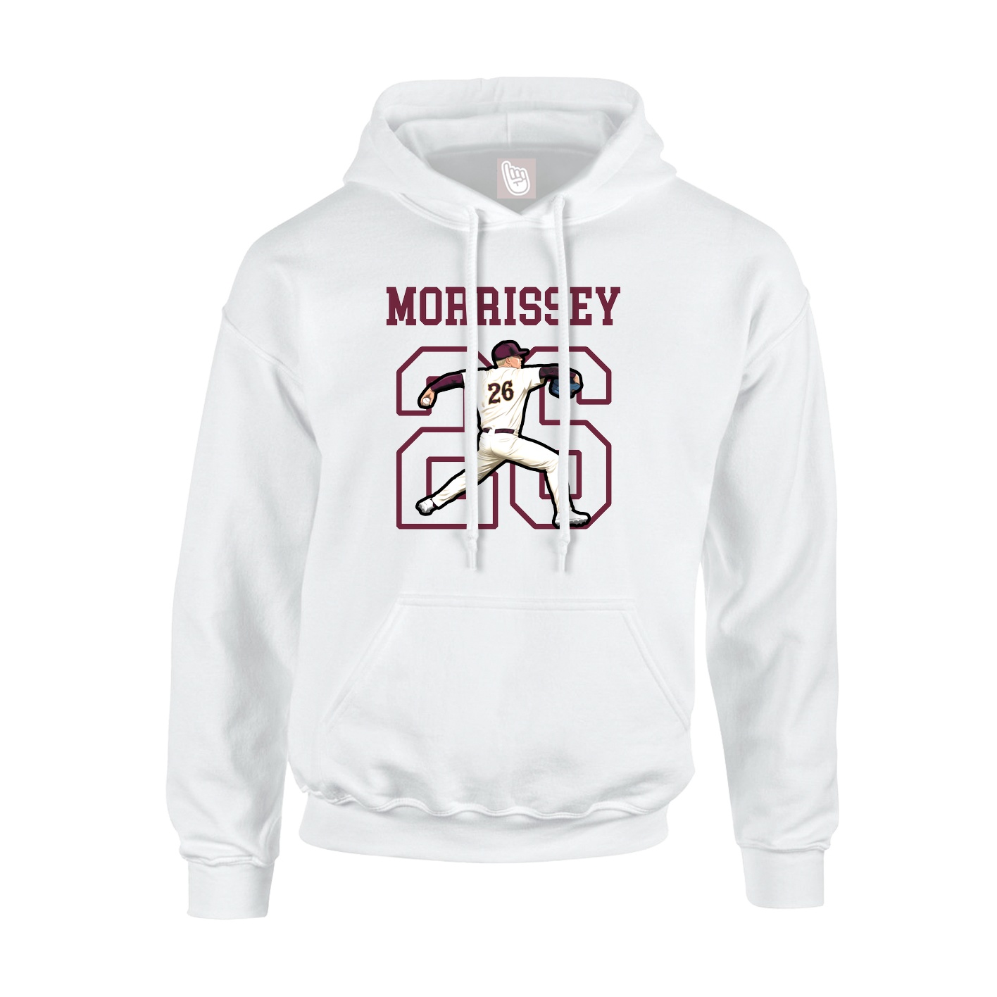 Youth Hoodie — Shirsey in White