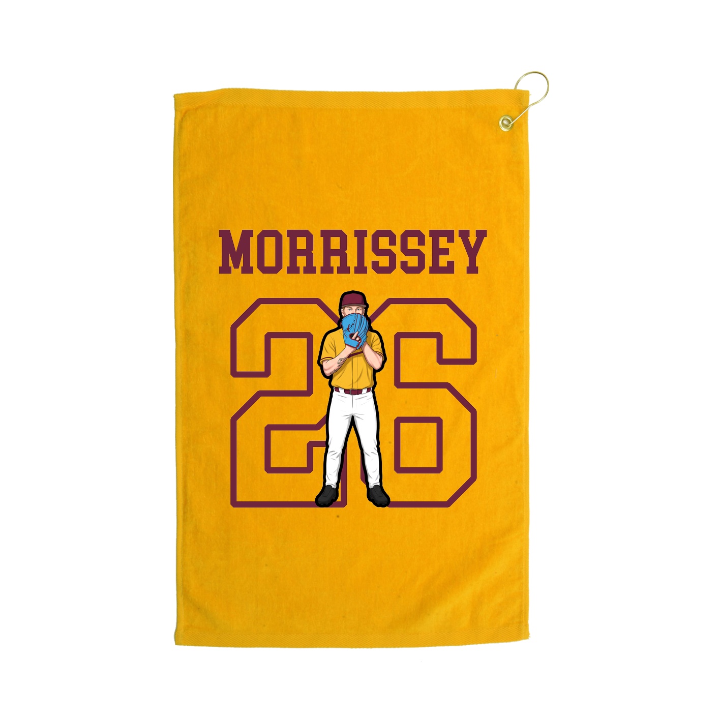 Golf Towel — Shirsey in Gold