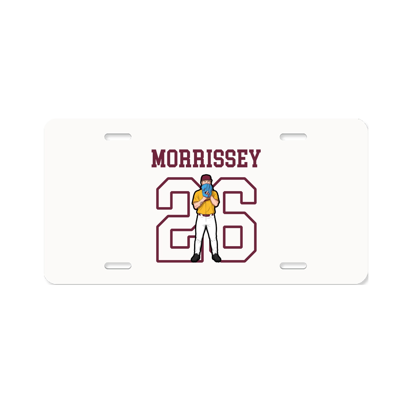License Plate — Shirsey in Classic