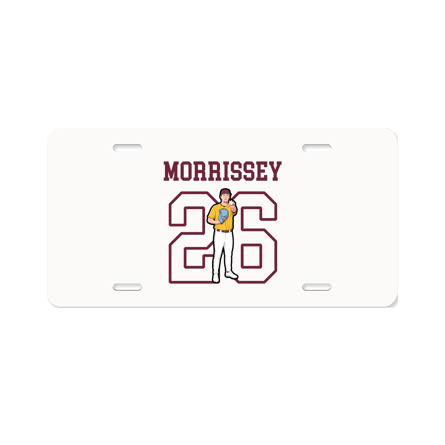 License Plate — Shirsey in Classic
