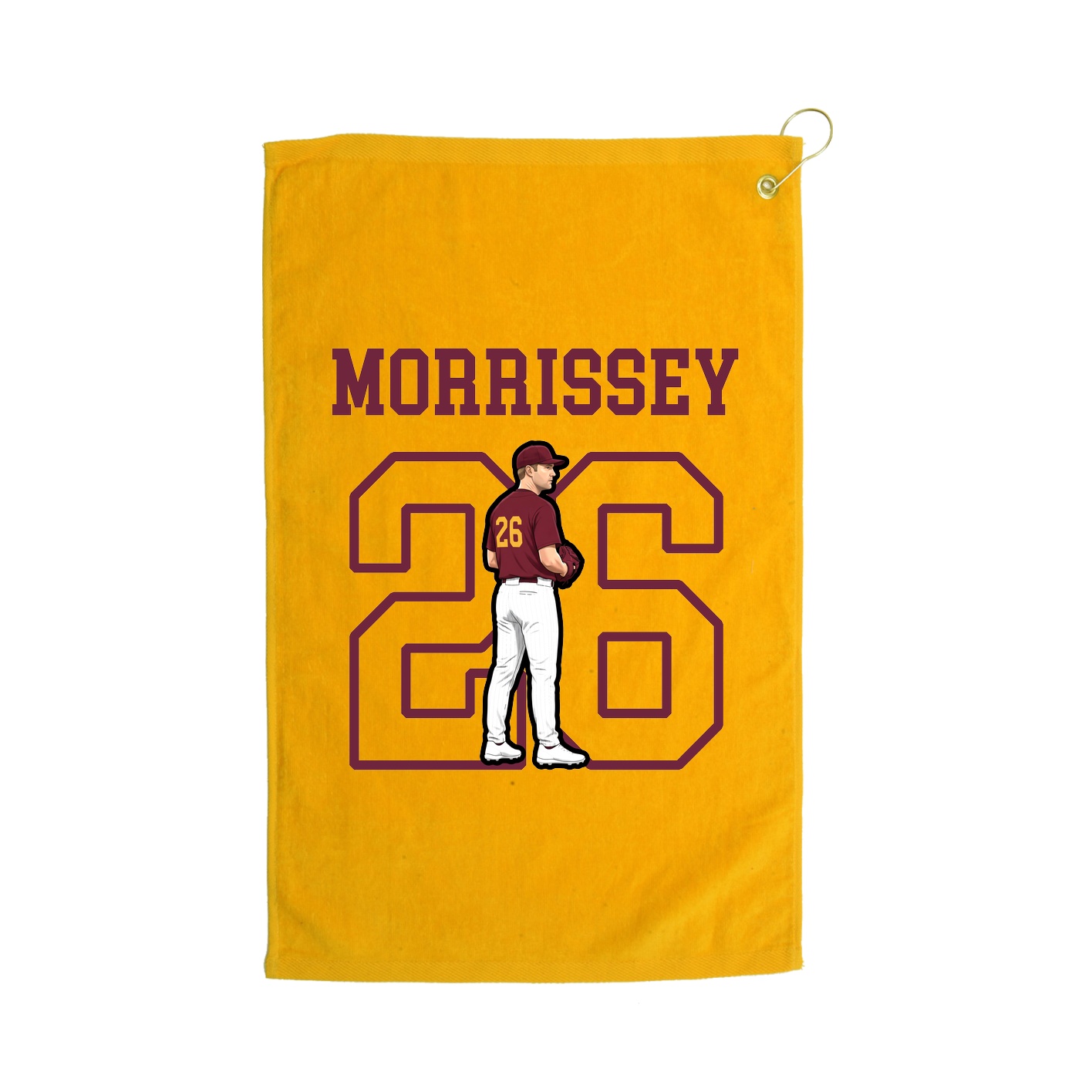 Golf Towel — Shirsey in Gold
