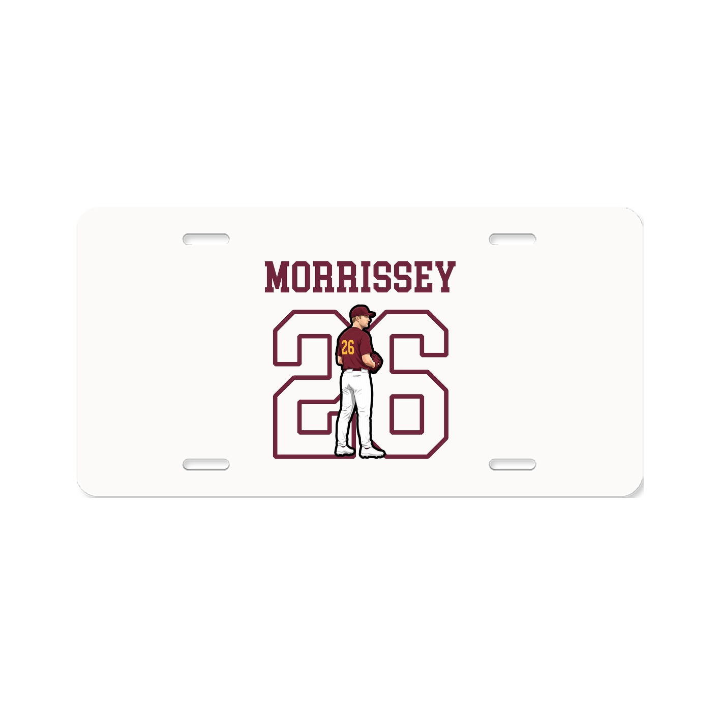 License Plate — Shirsey in Classic