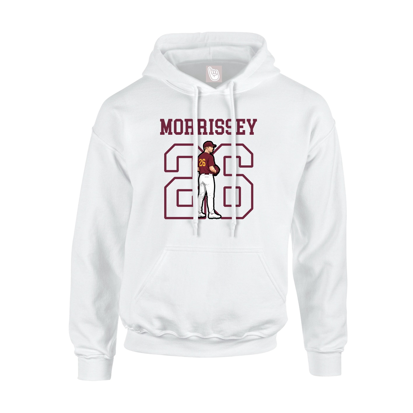 Youth Hoodie — Shirsey in White