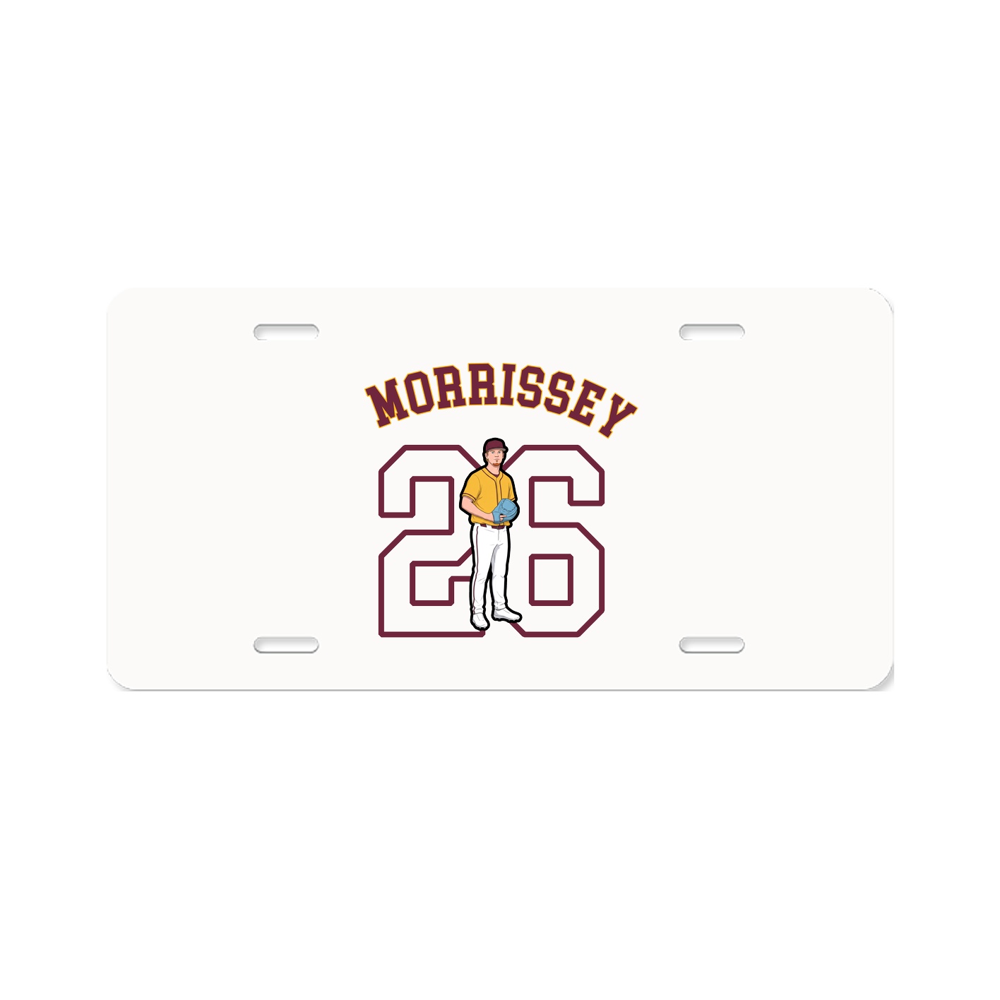 License Plate — Shirsey Arch in Classic