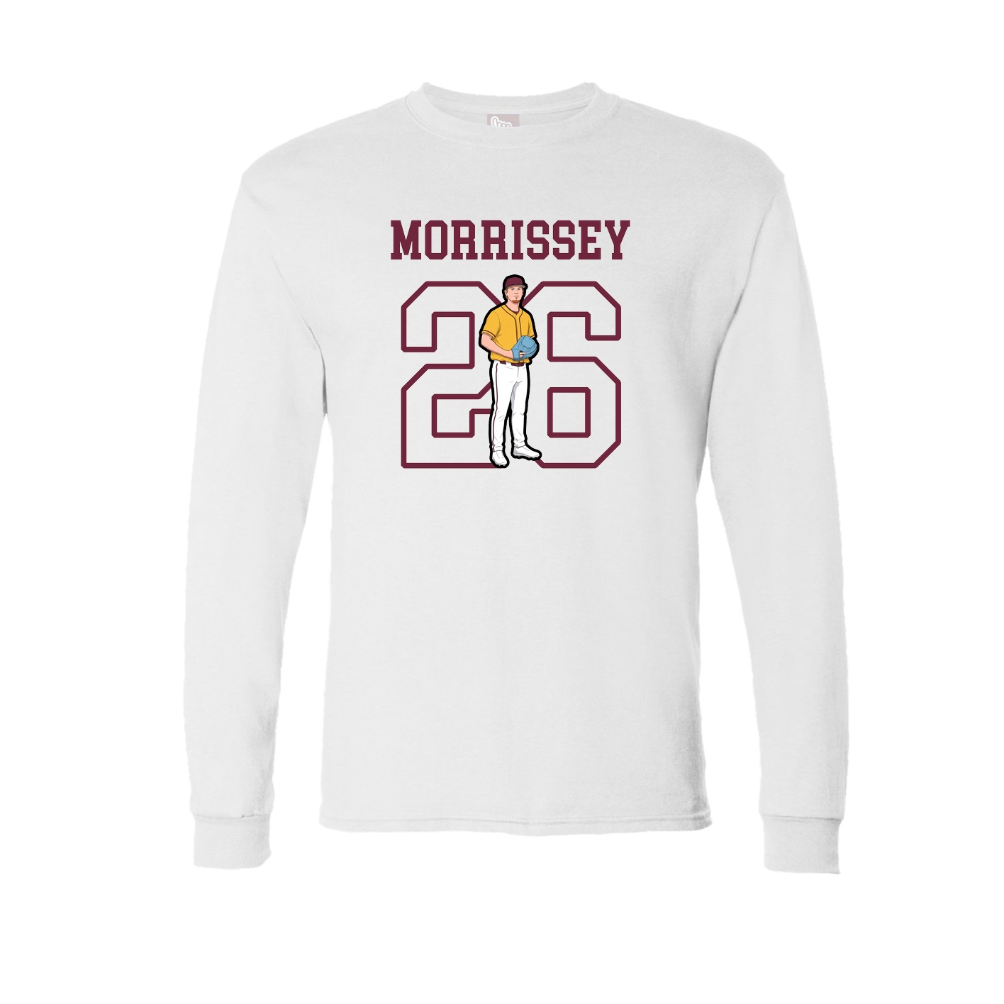 Long Sleeve Tee — Shirsey in White
