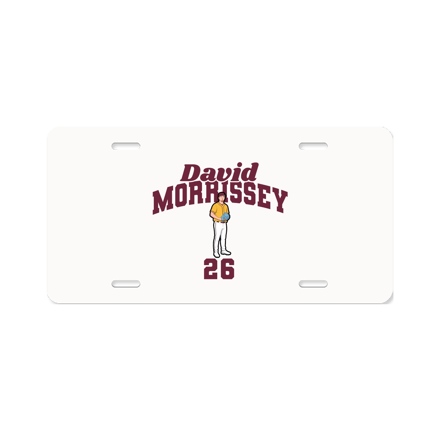License Plate — Signature Arch in Classic
