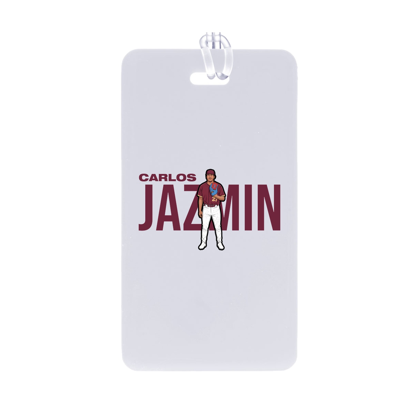 Bag Tag — Player Name in Classic