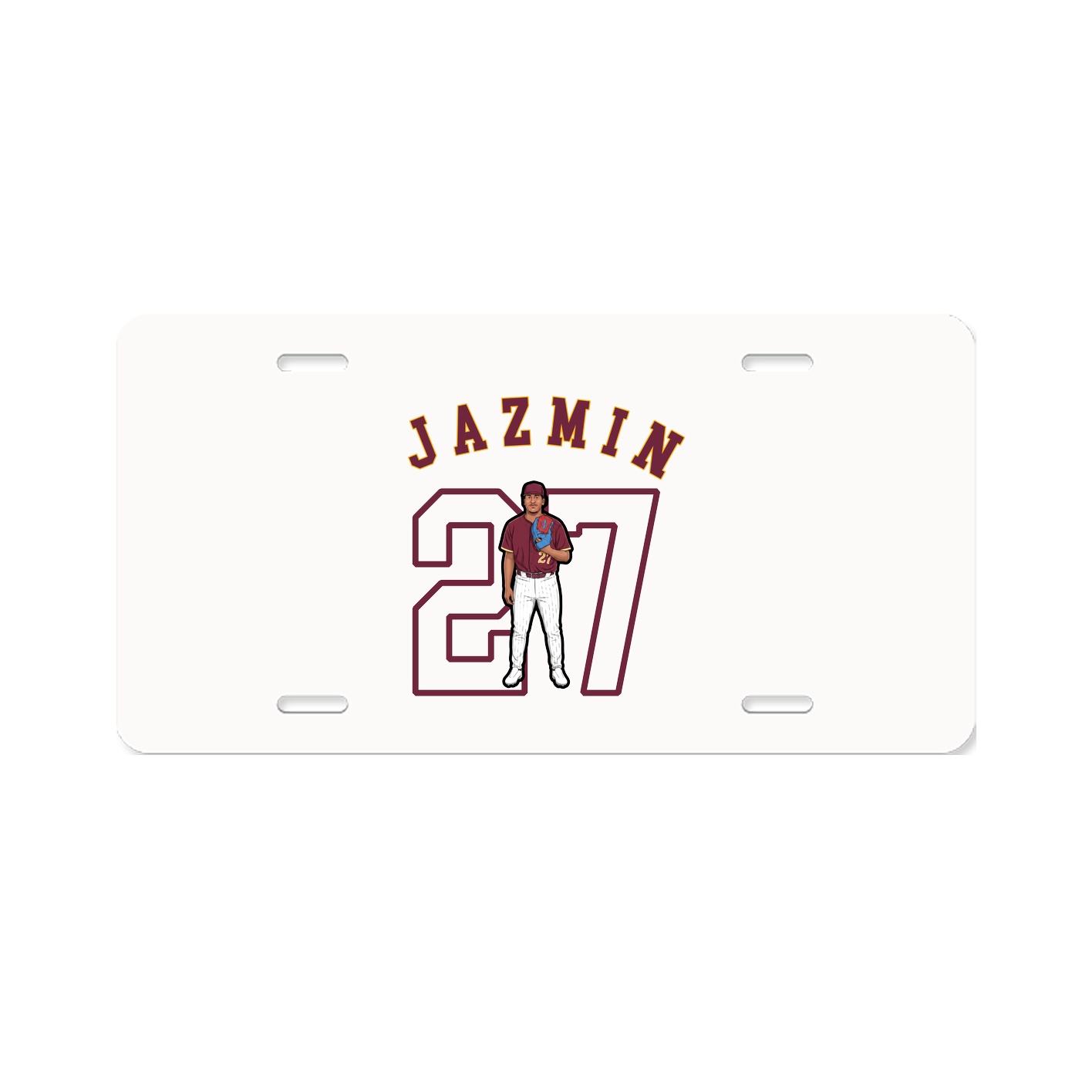 License Plate — Shirsey Arch in Classic