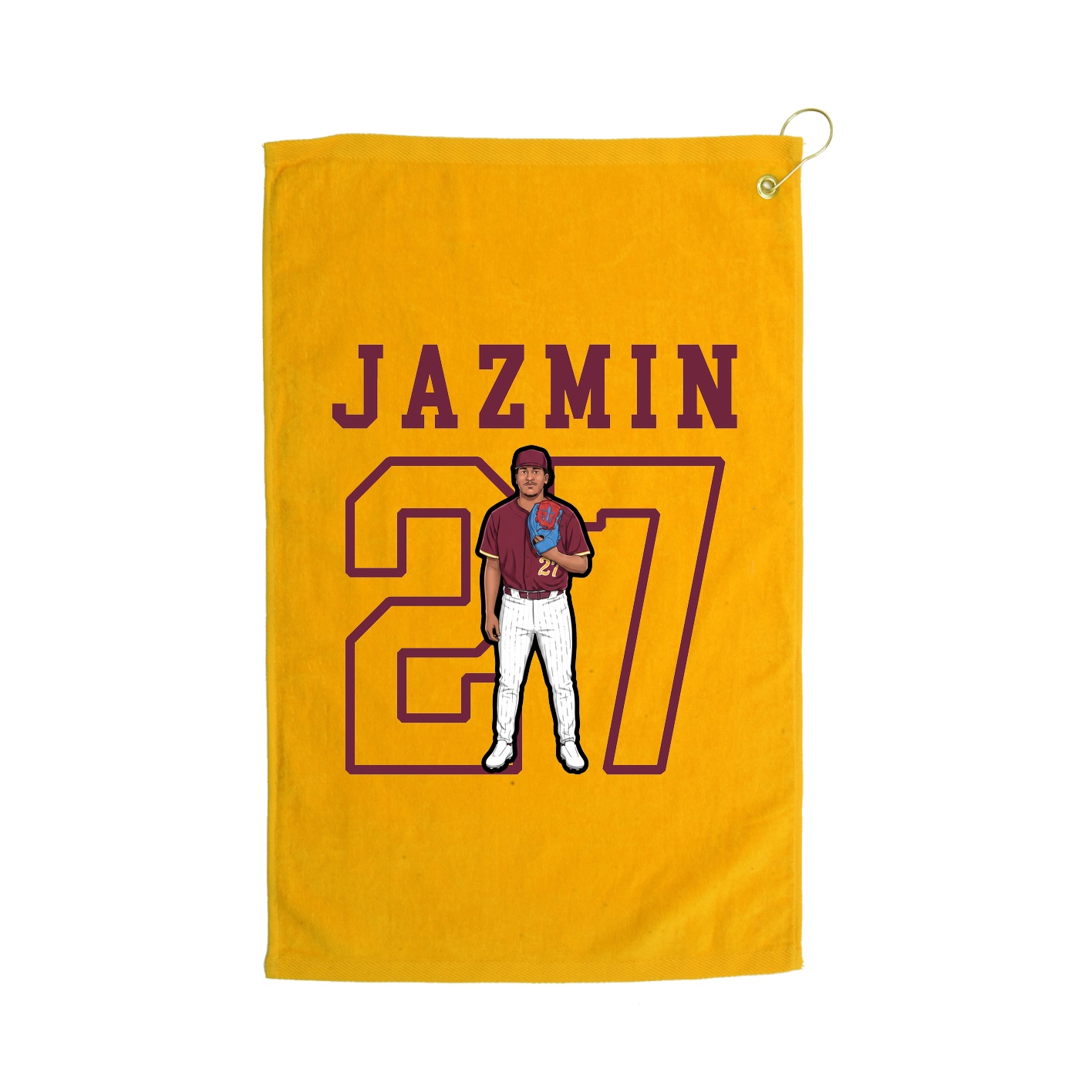 Golf Towel — Shirsey in Gold