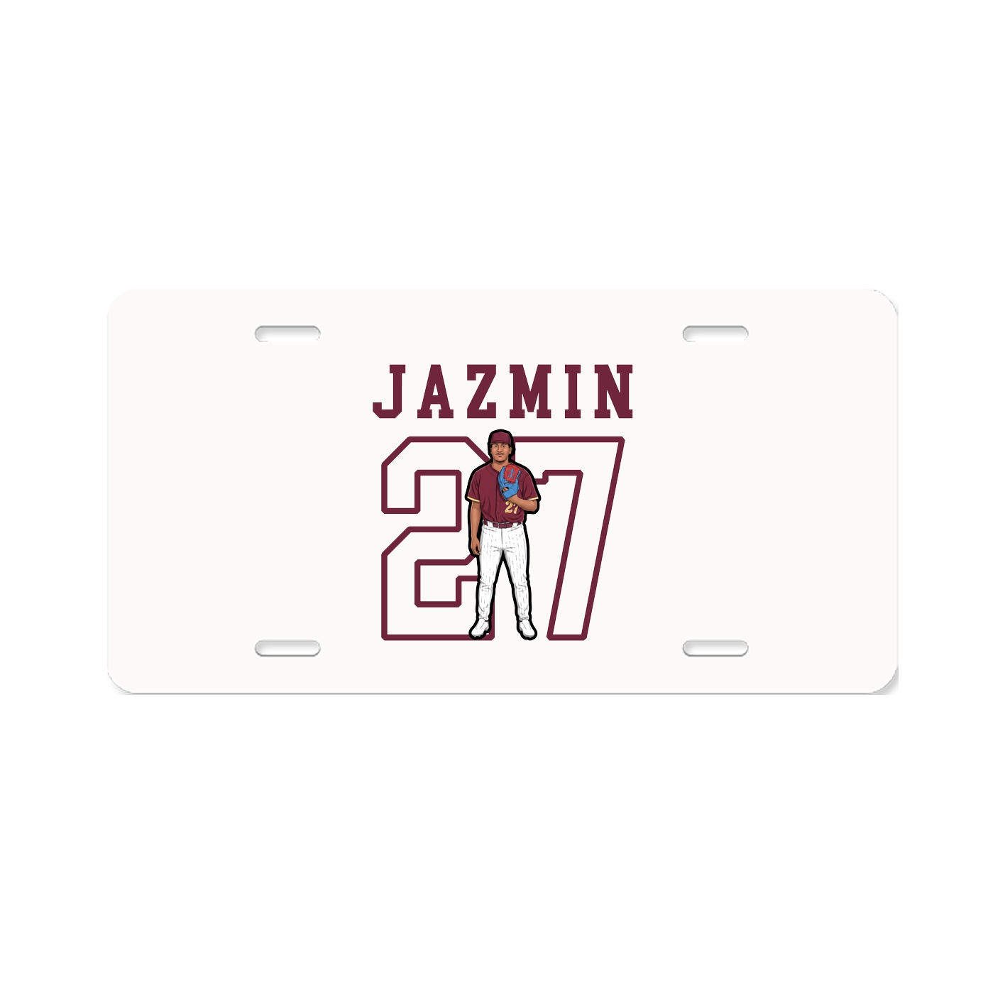 License Plate — Shirsey in Classic