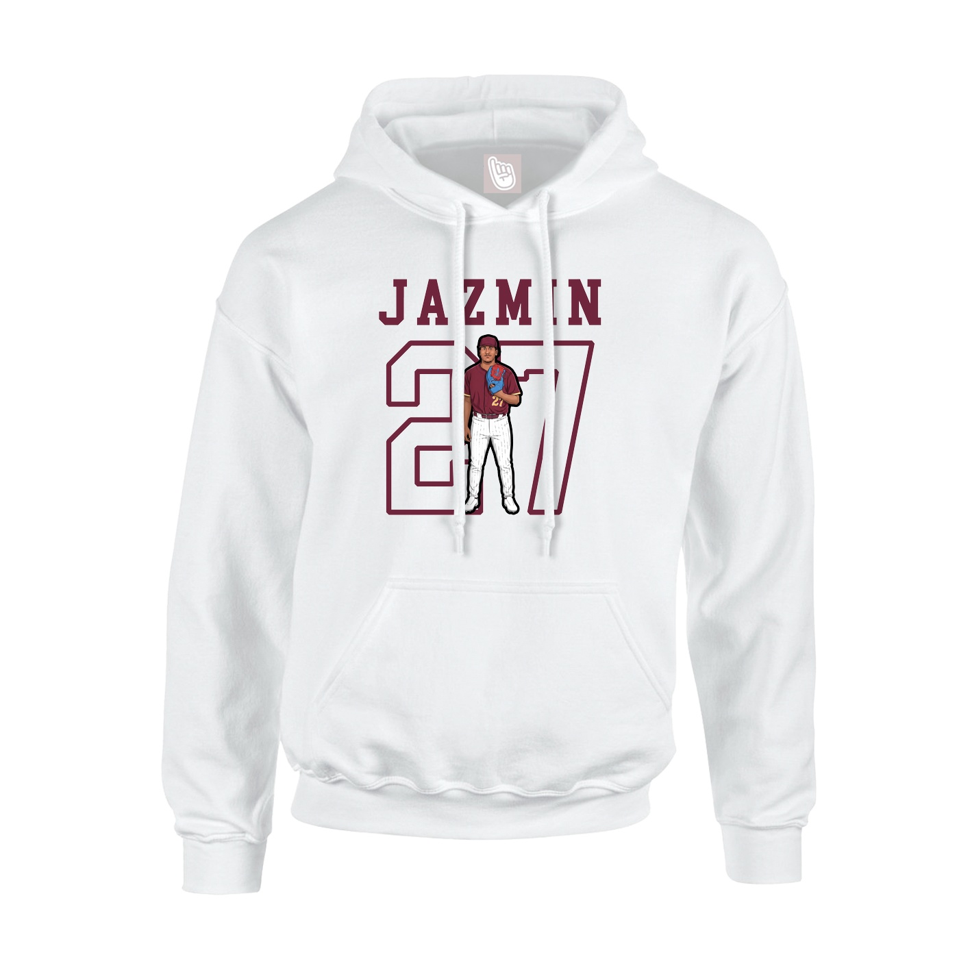 Youth Hoodie — Shirsey in White